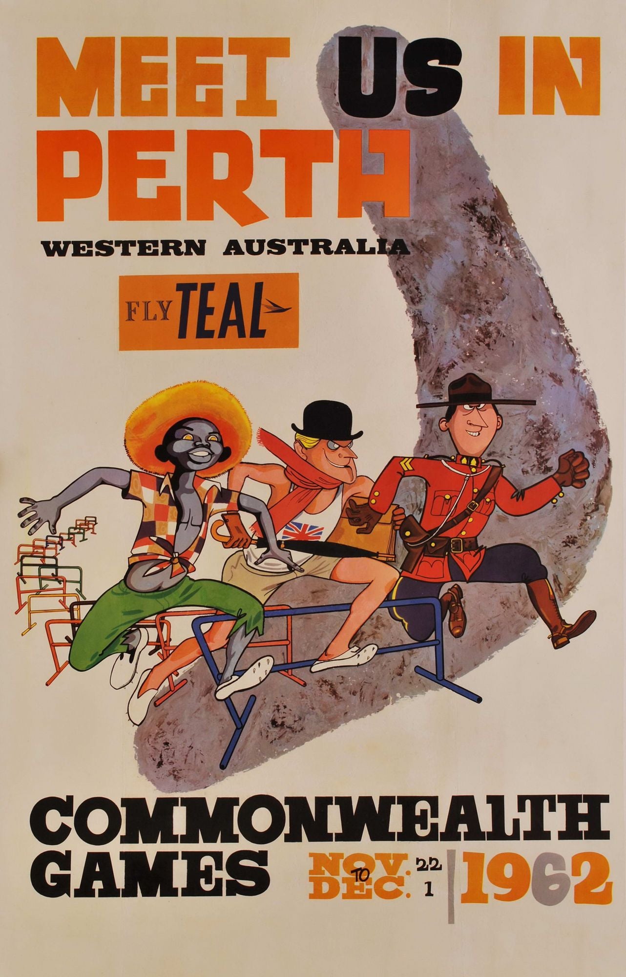 Commonwealth Games. Meet Us In Perth, Western Australia. Fly TEAL