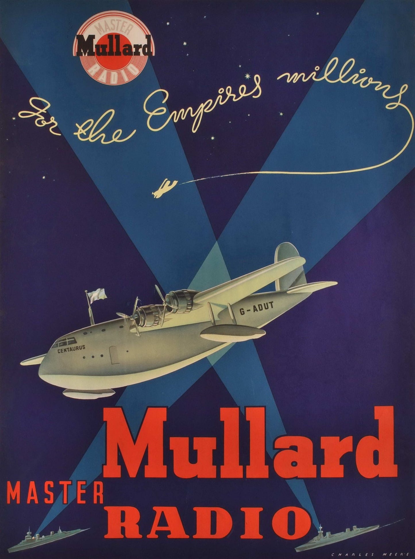 Mullard Master Radio. For The Empire's Millions