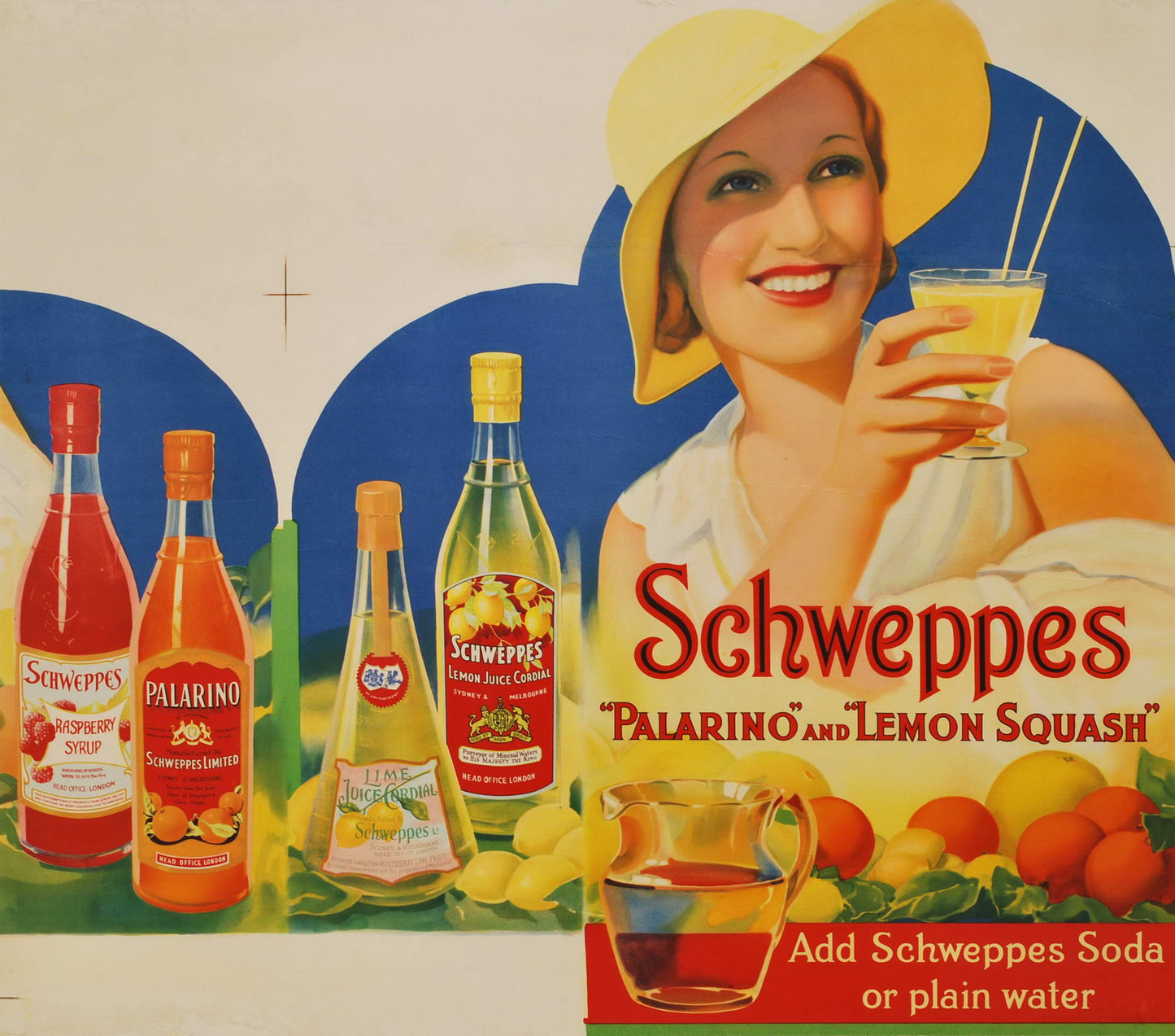 Schweppes "Palarino" And "Lemon Squash"