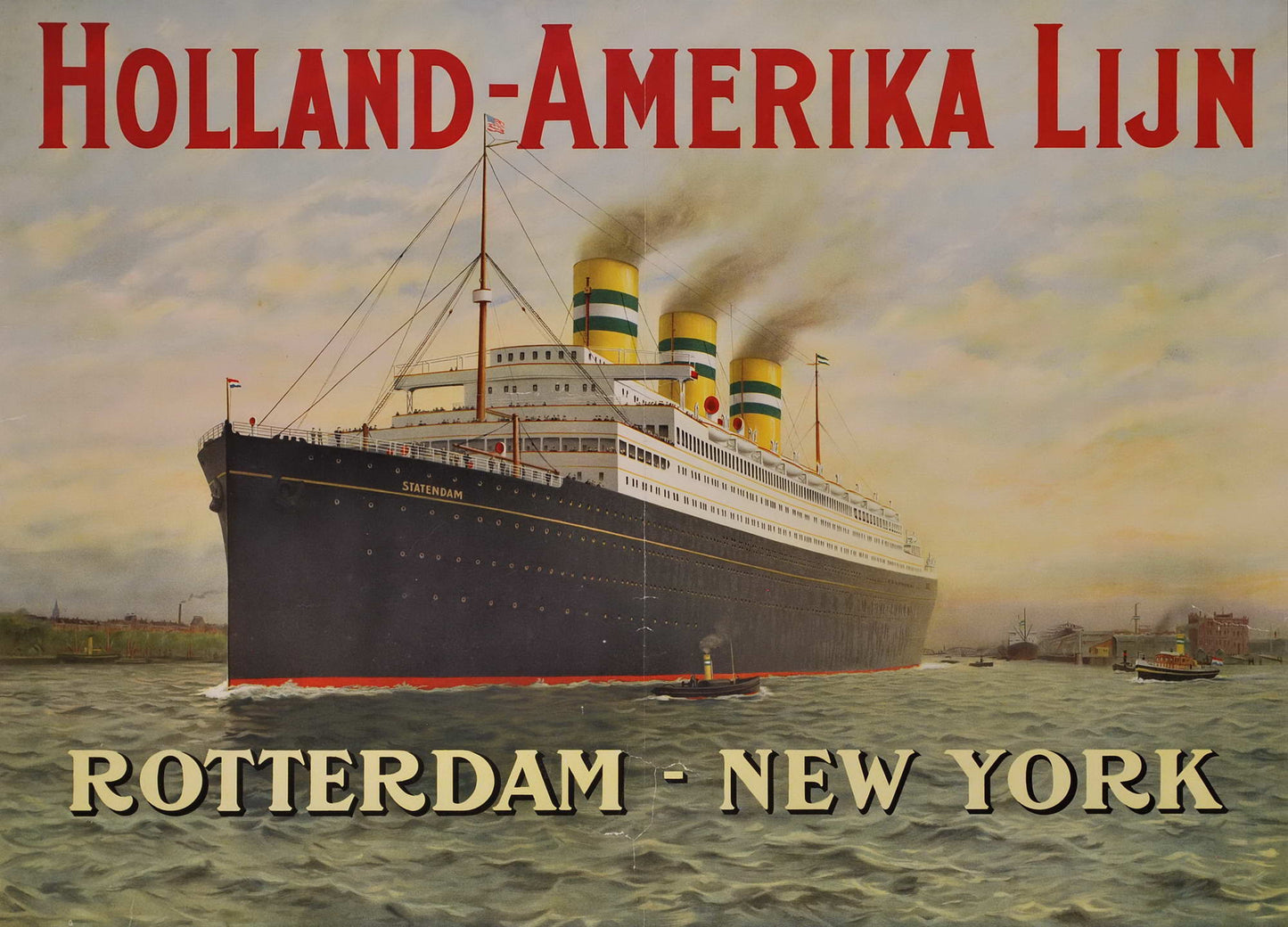 Holland-Amerika Lijn. Rotterdam - New York