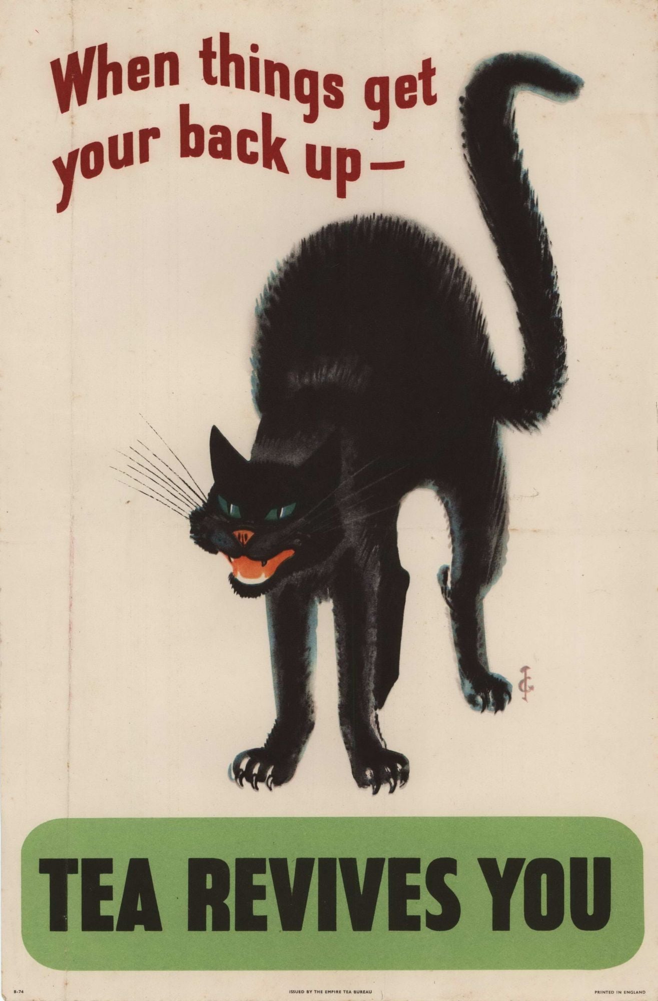 When Things Get Your Back Up, Tea Revives You