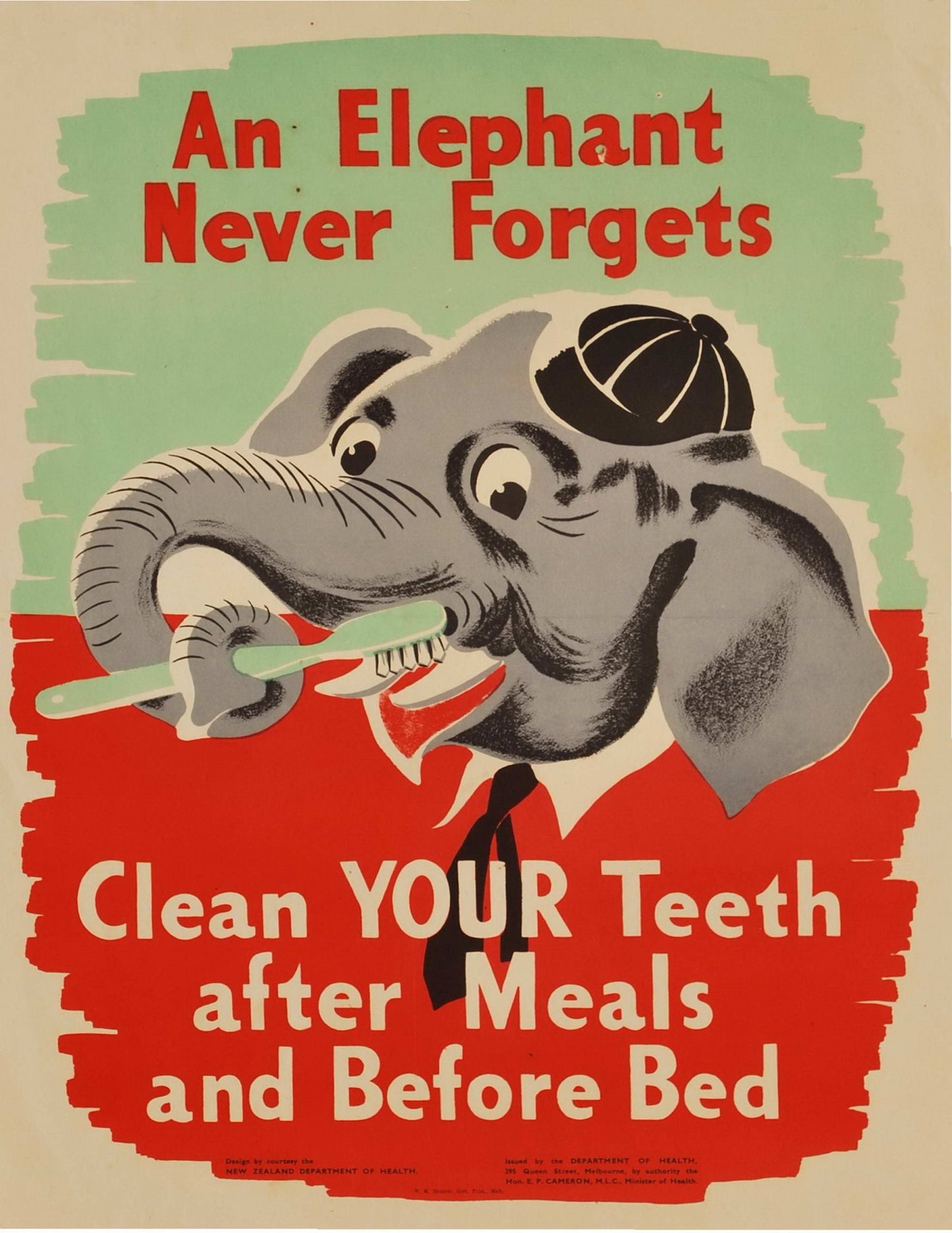 An Elephant Never Forgets: Clean Your Teeth After Meals And Before Bed