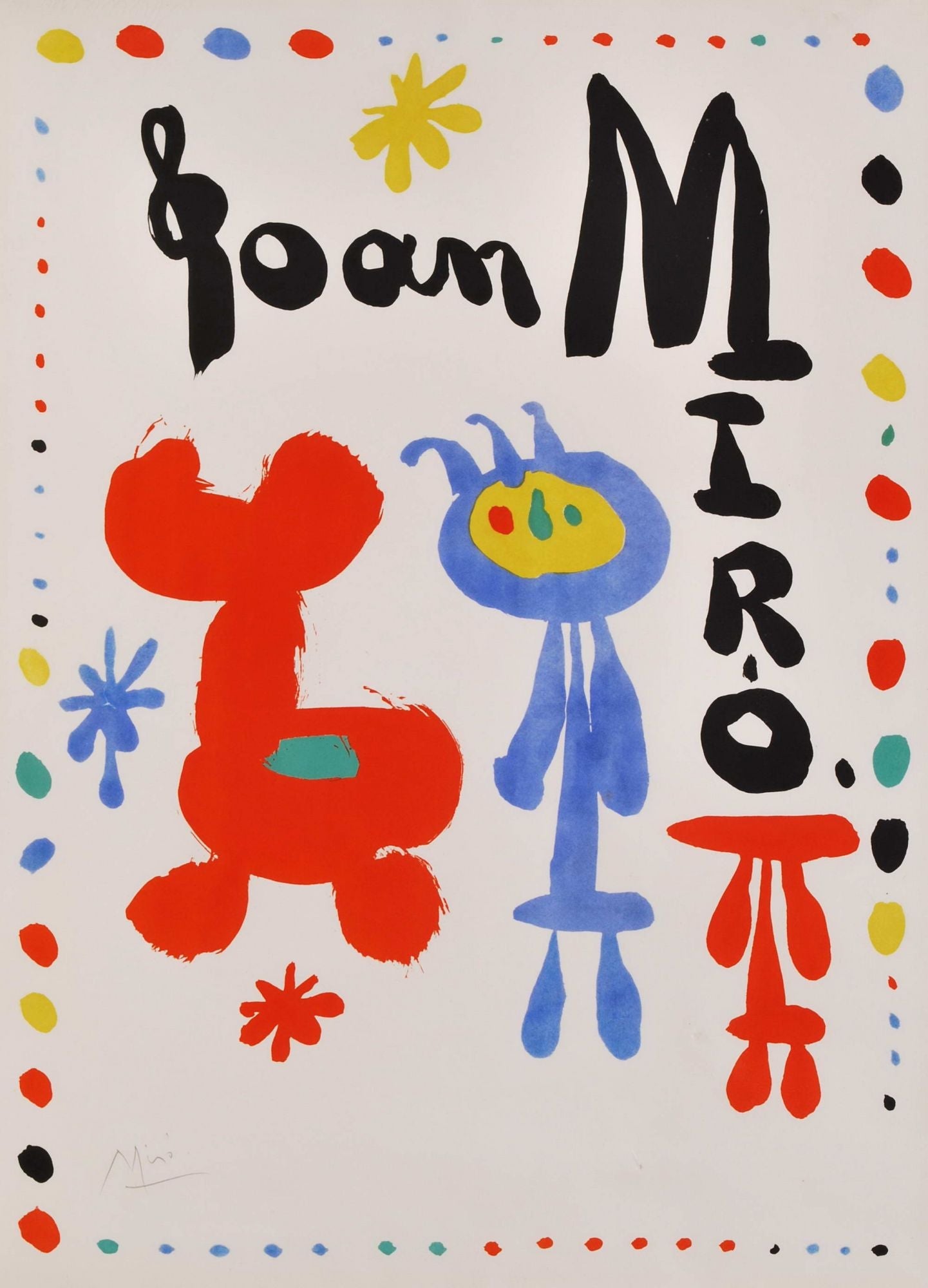 Poster For Exhibition Of 1948 (Galerie Maeght)