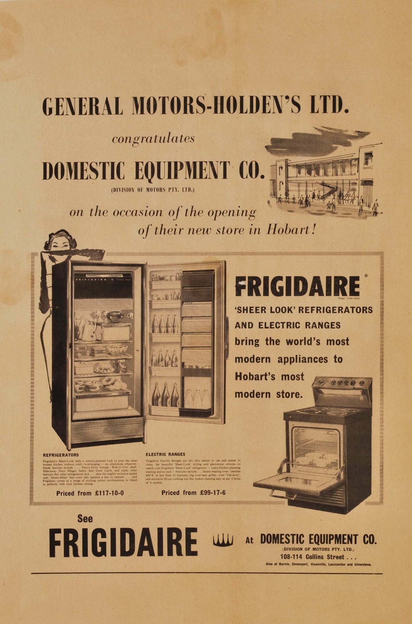 Frigidaire. Sheer Look Refrigerators