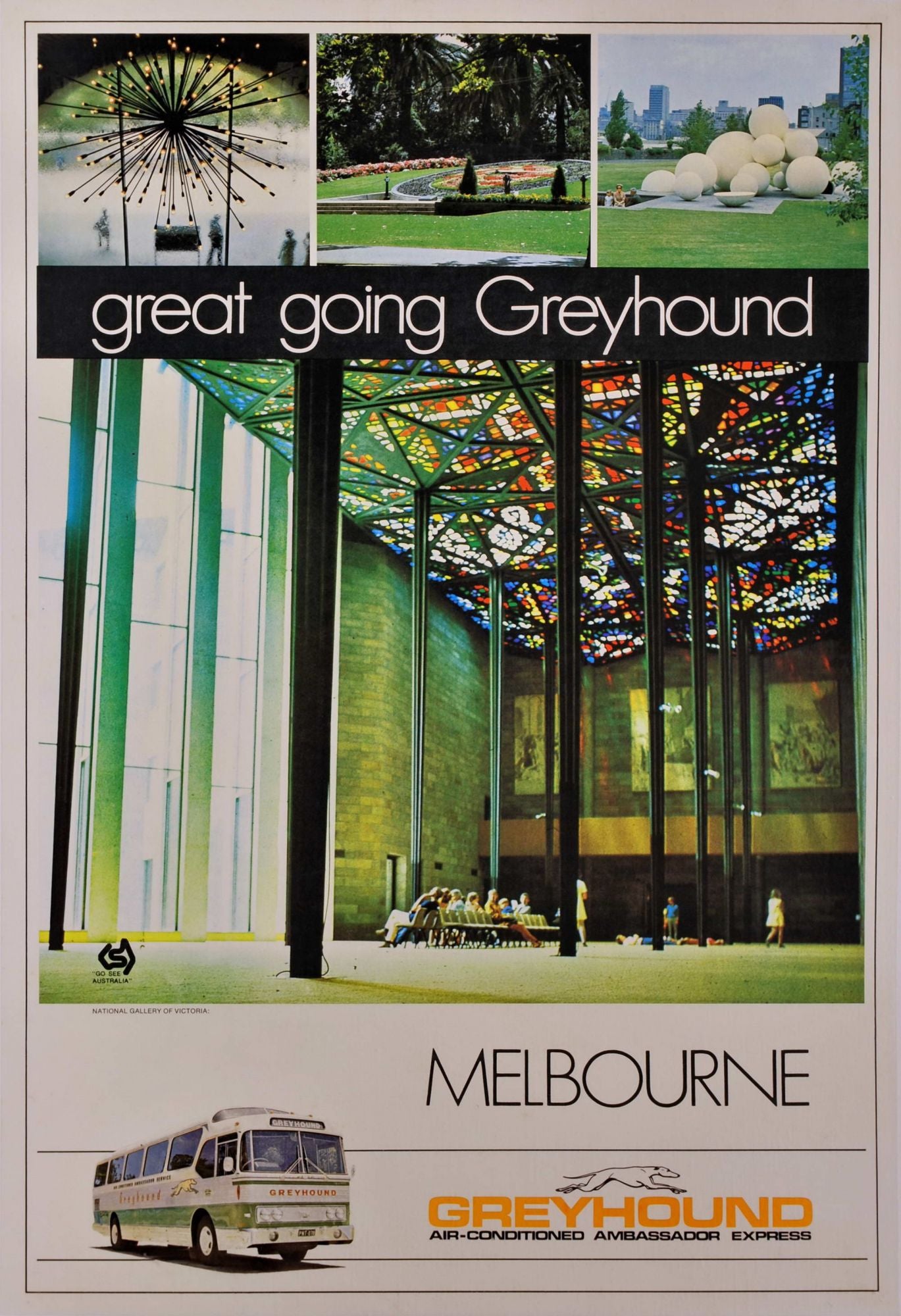 Great Going Greyhound, Melbourne