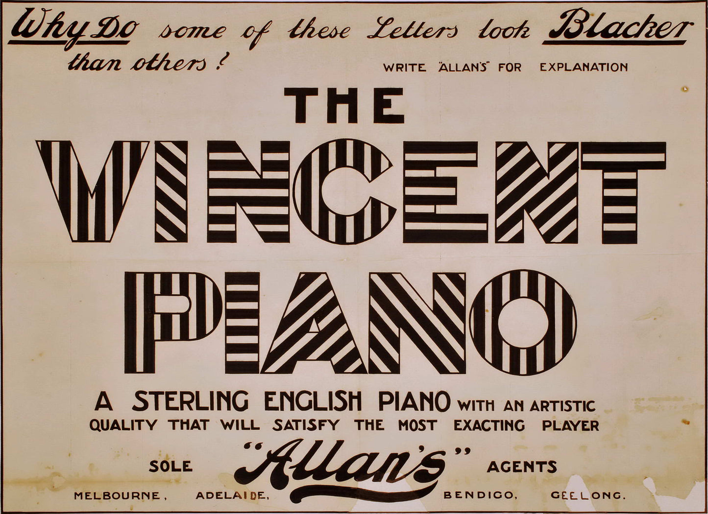 The Vincent Piano