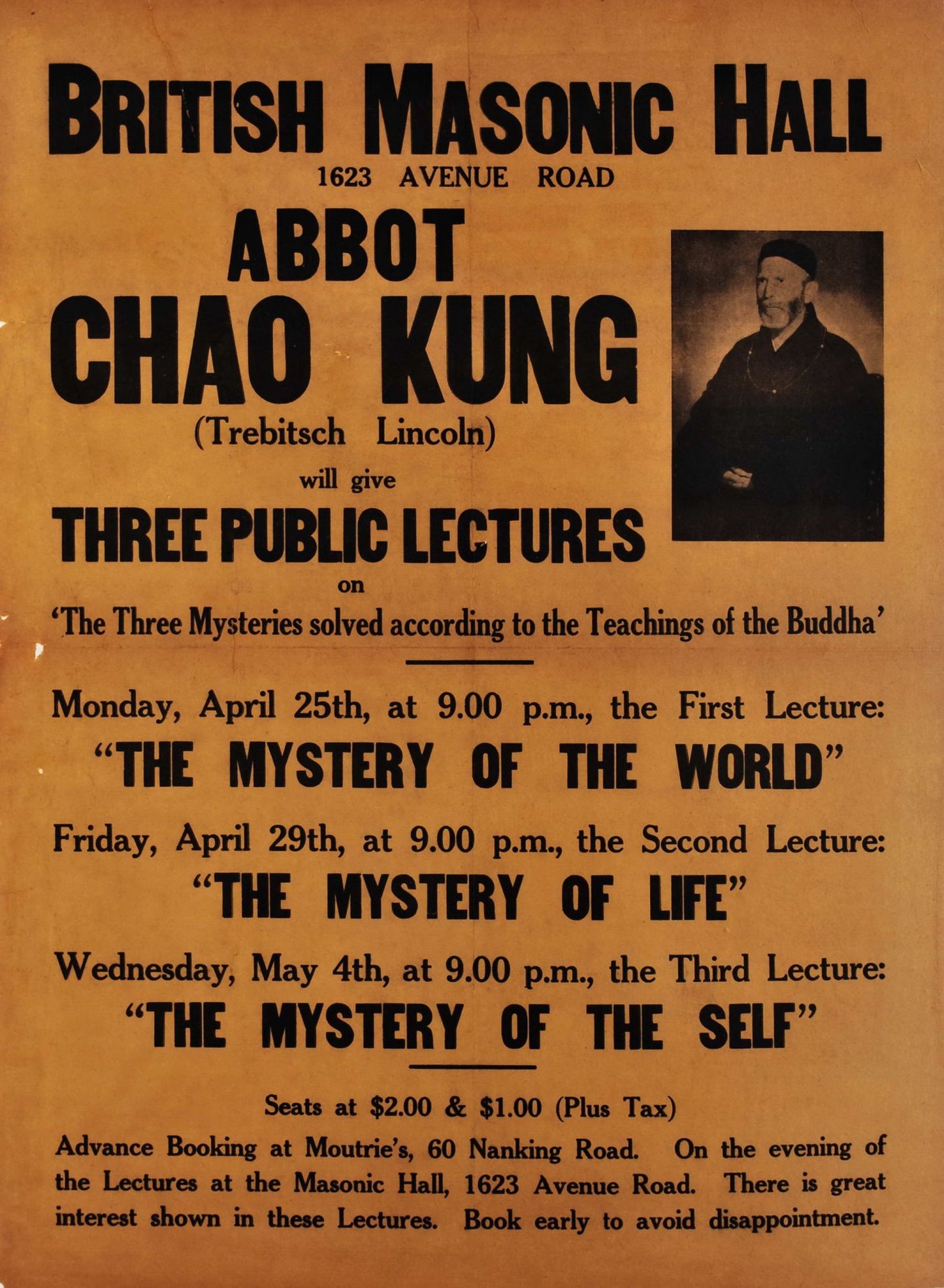 Abbot Chao Kung (Trebitsch Lincoln)