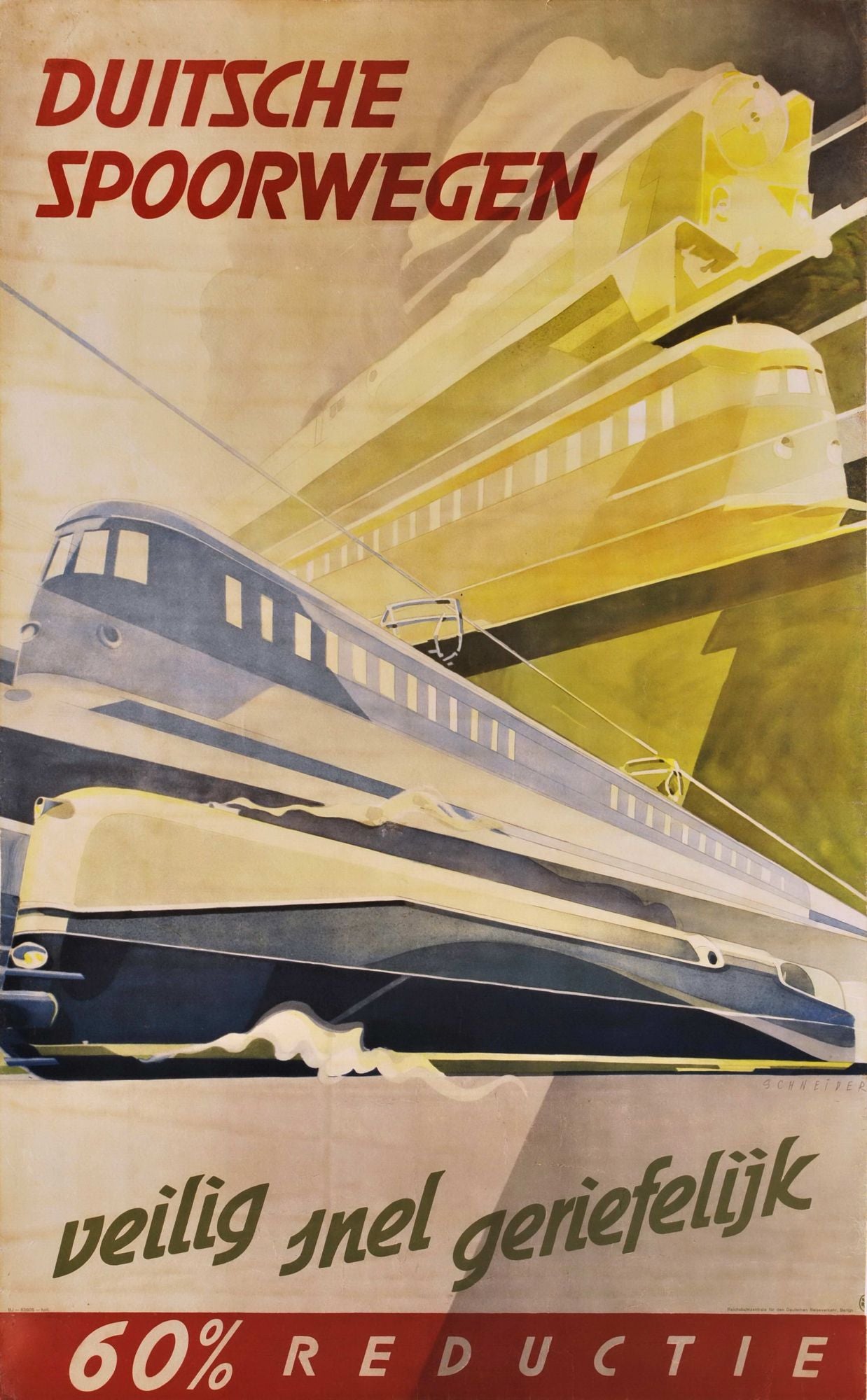 Duitsche Spoorwegen (German Railways)