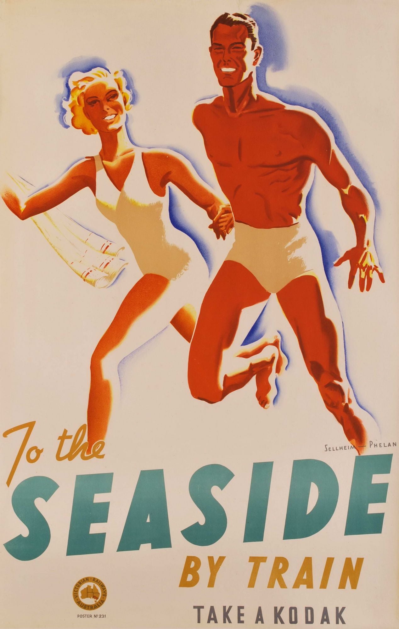 To The Seaside By Train