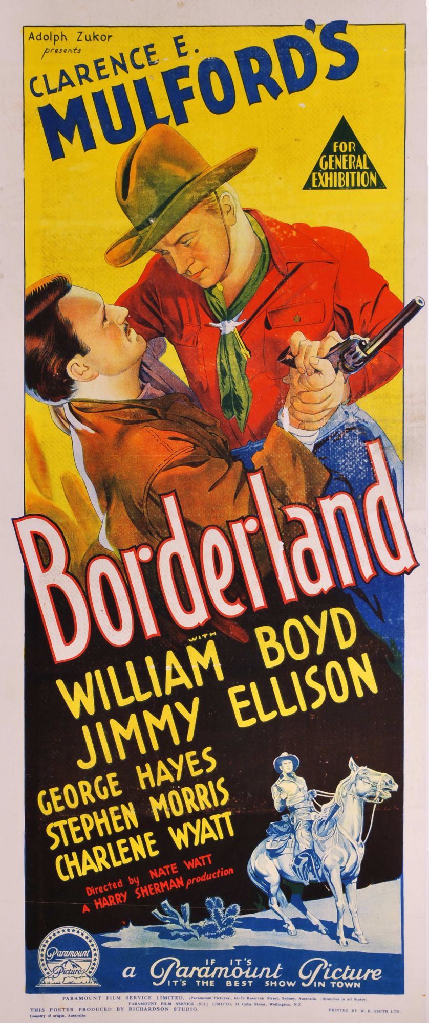 Clarence E. Mulford's "Borderland"