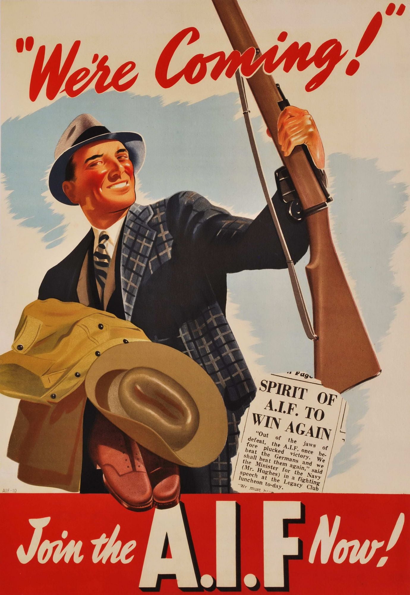 We're Coming! Join The AIF Now!