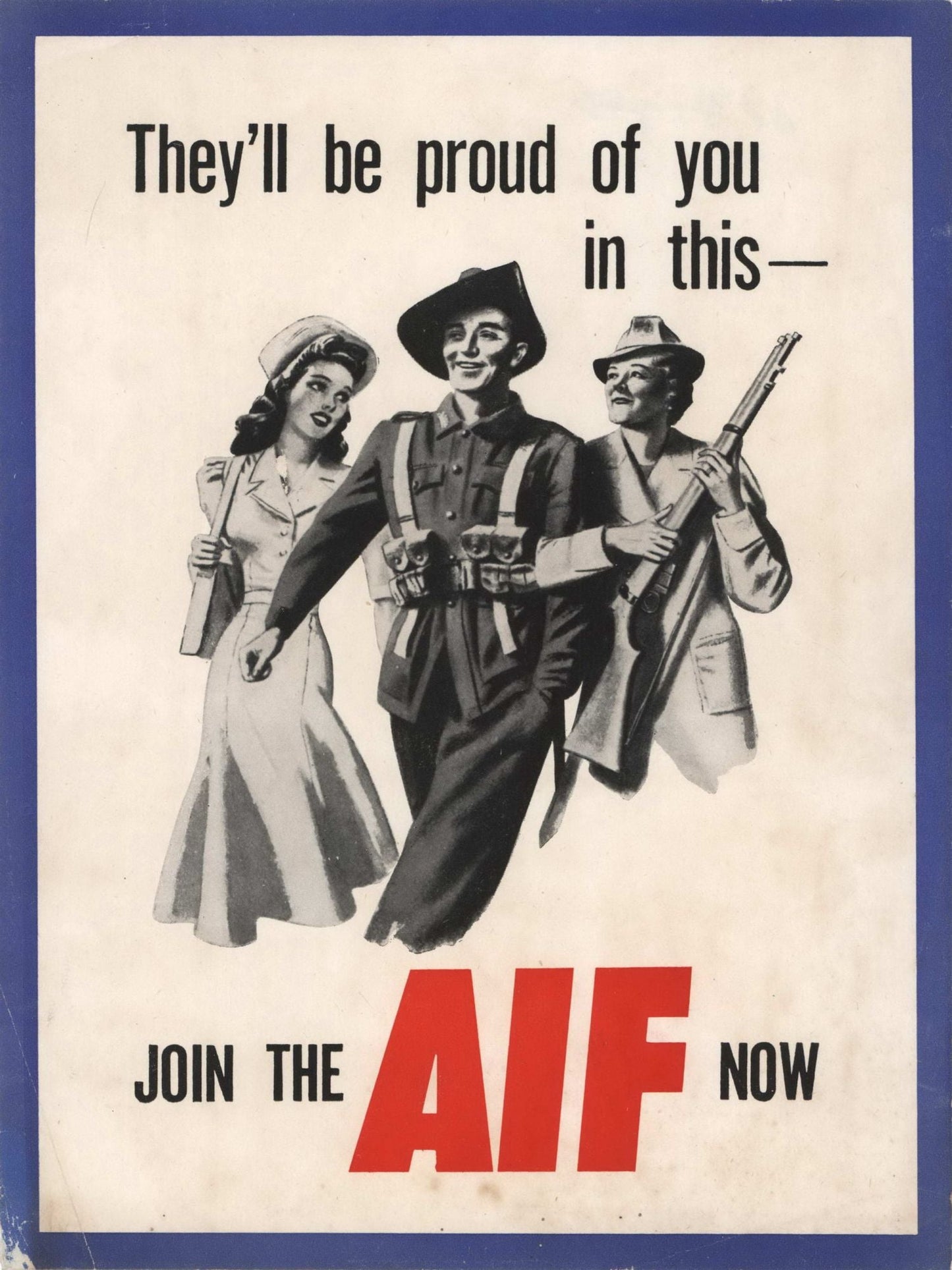 They'll Be Proud Of You In This. Join The AIF Now