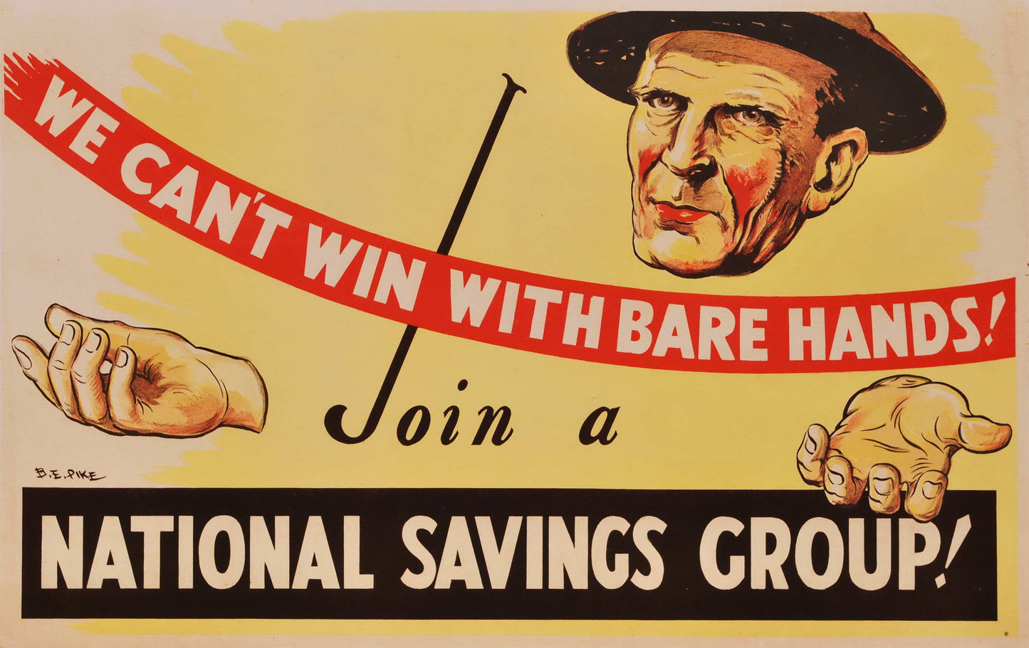 We Can't Win With Bare Hands. Join A National Savings Group!