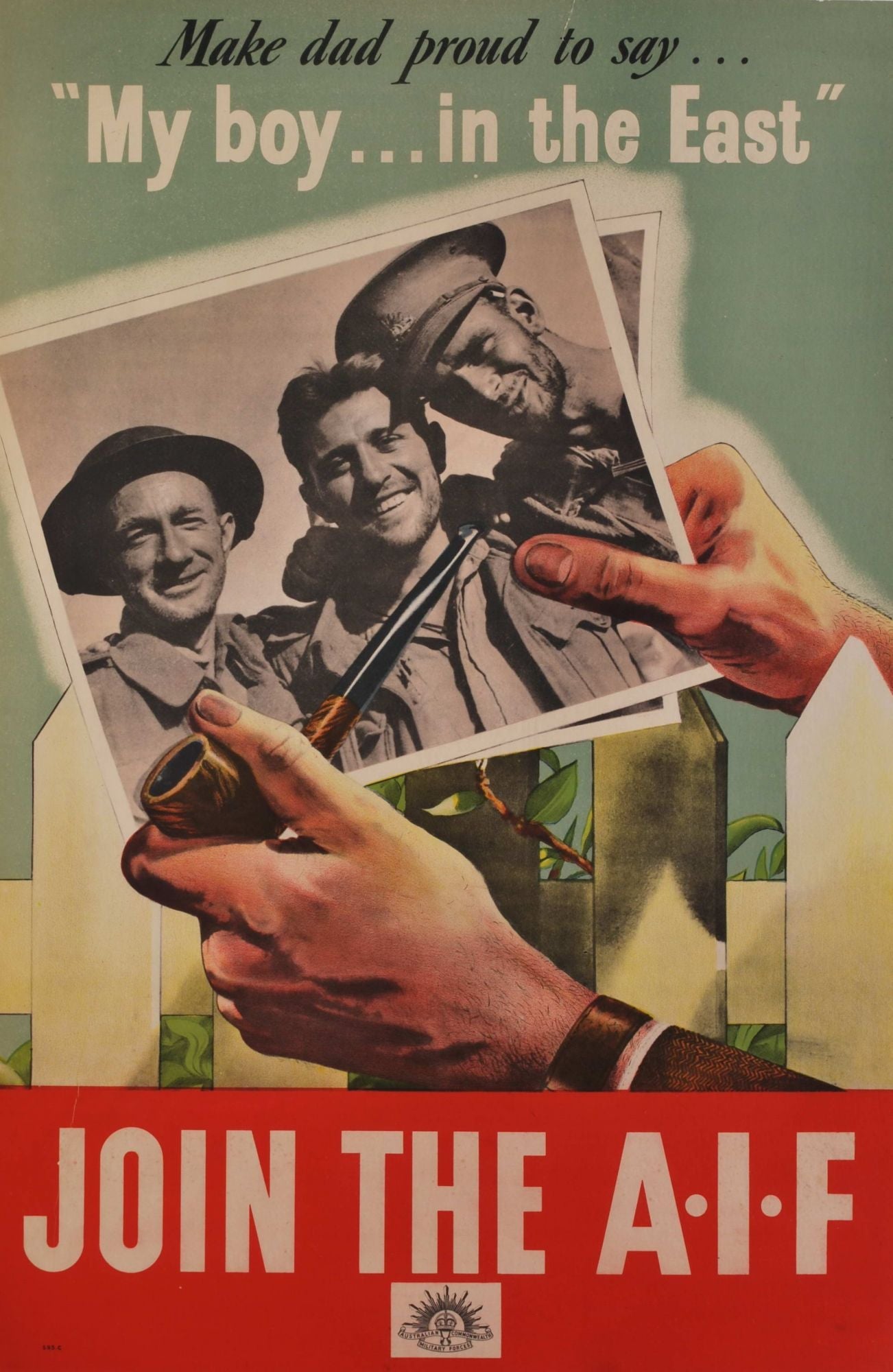 Make Dad Proud To Say "My Boy - In The East." Join The AIF