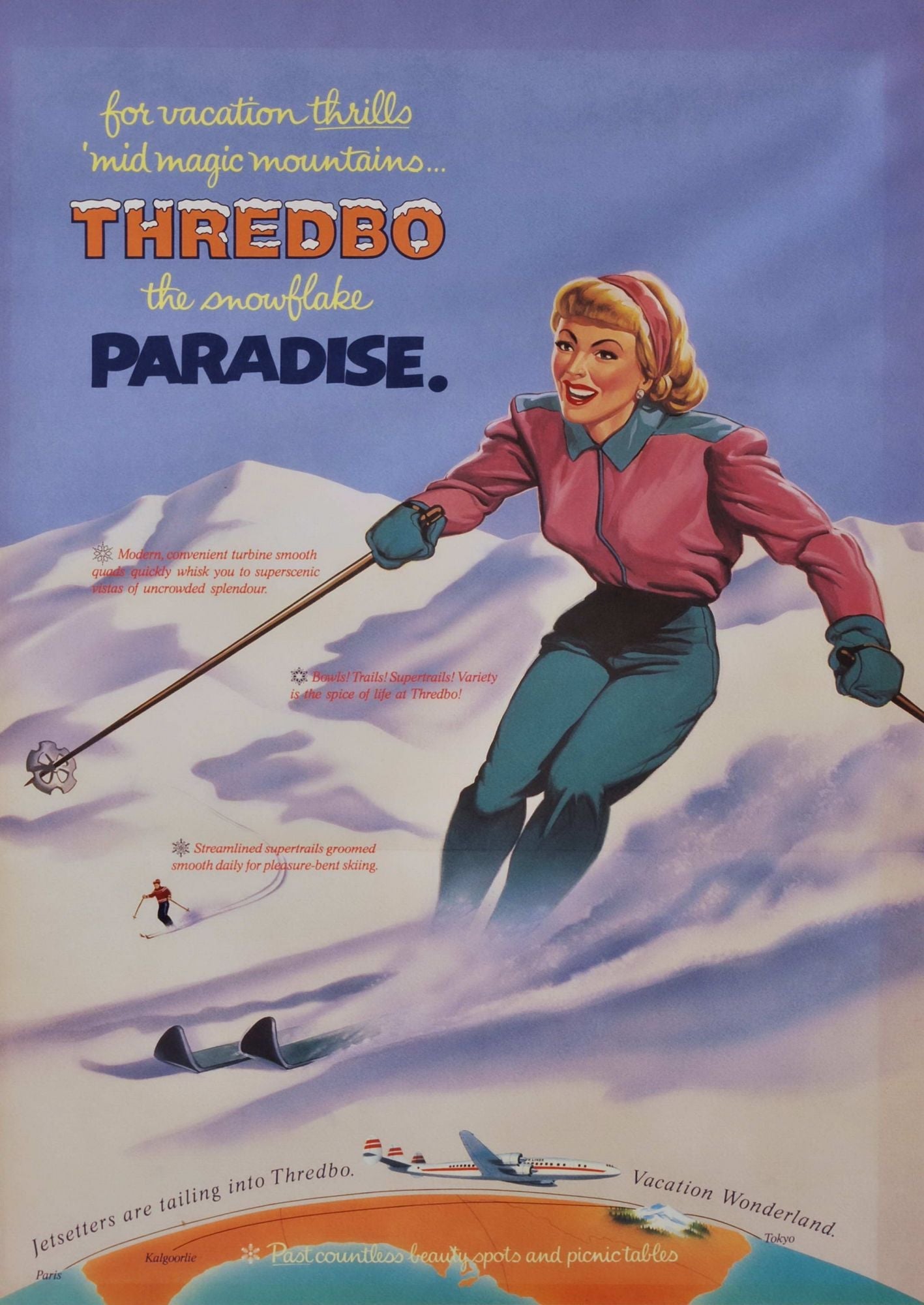 Thredbo. The Snowflake Paradise