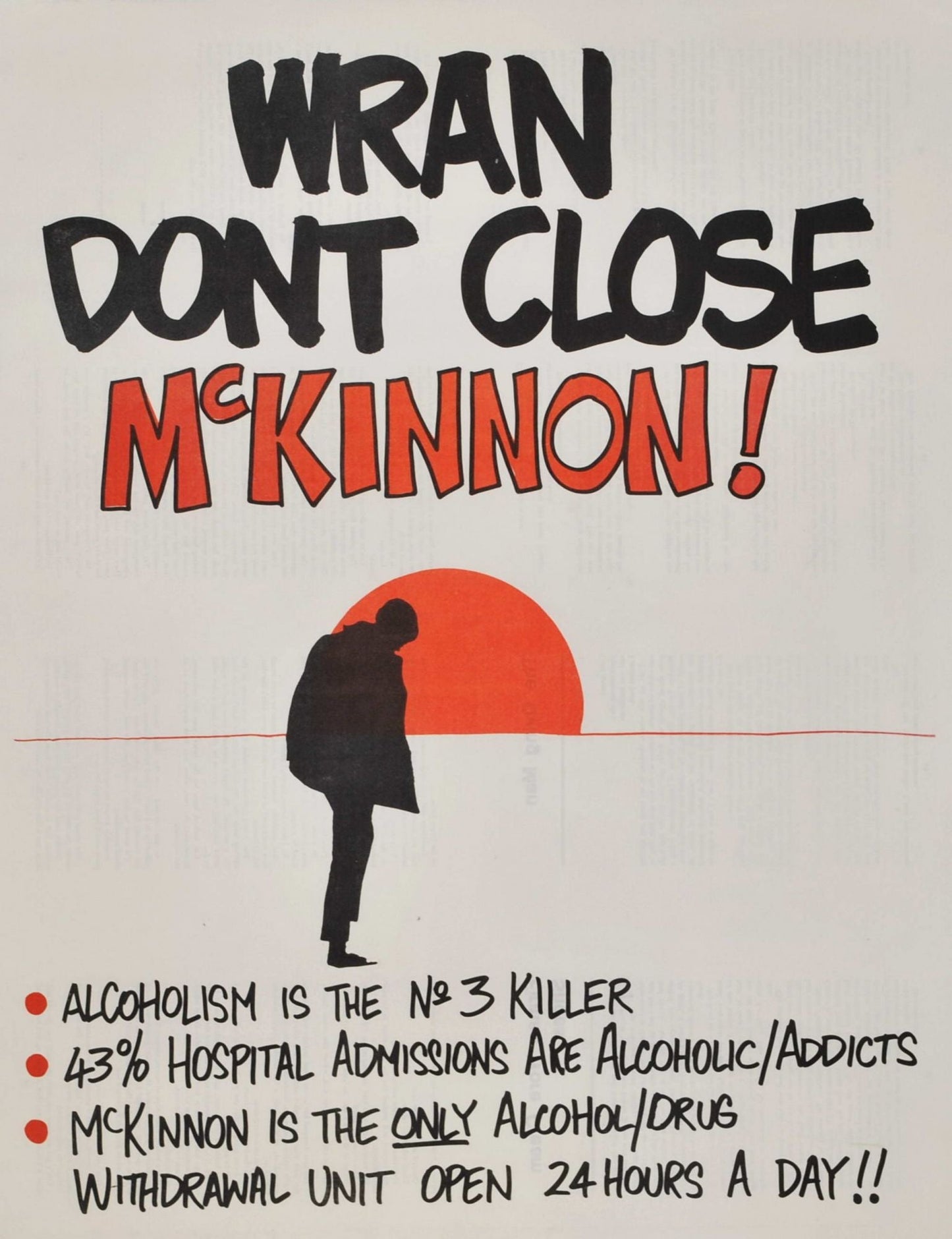 Wran, Don't Close McKinnon!