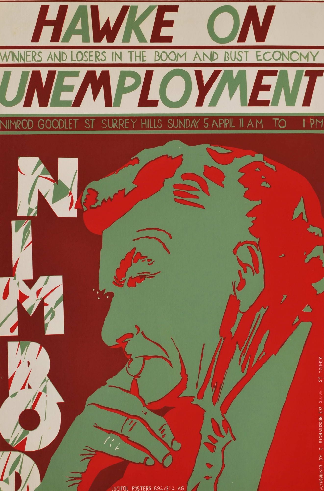 Hawke On Unemployment. Winners And Losers In The Boom And Bust Economy