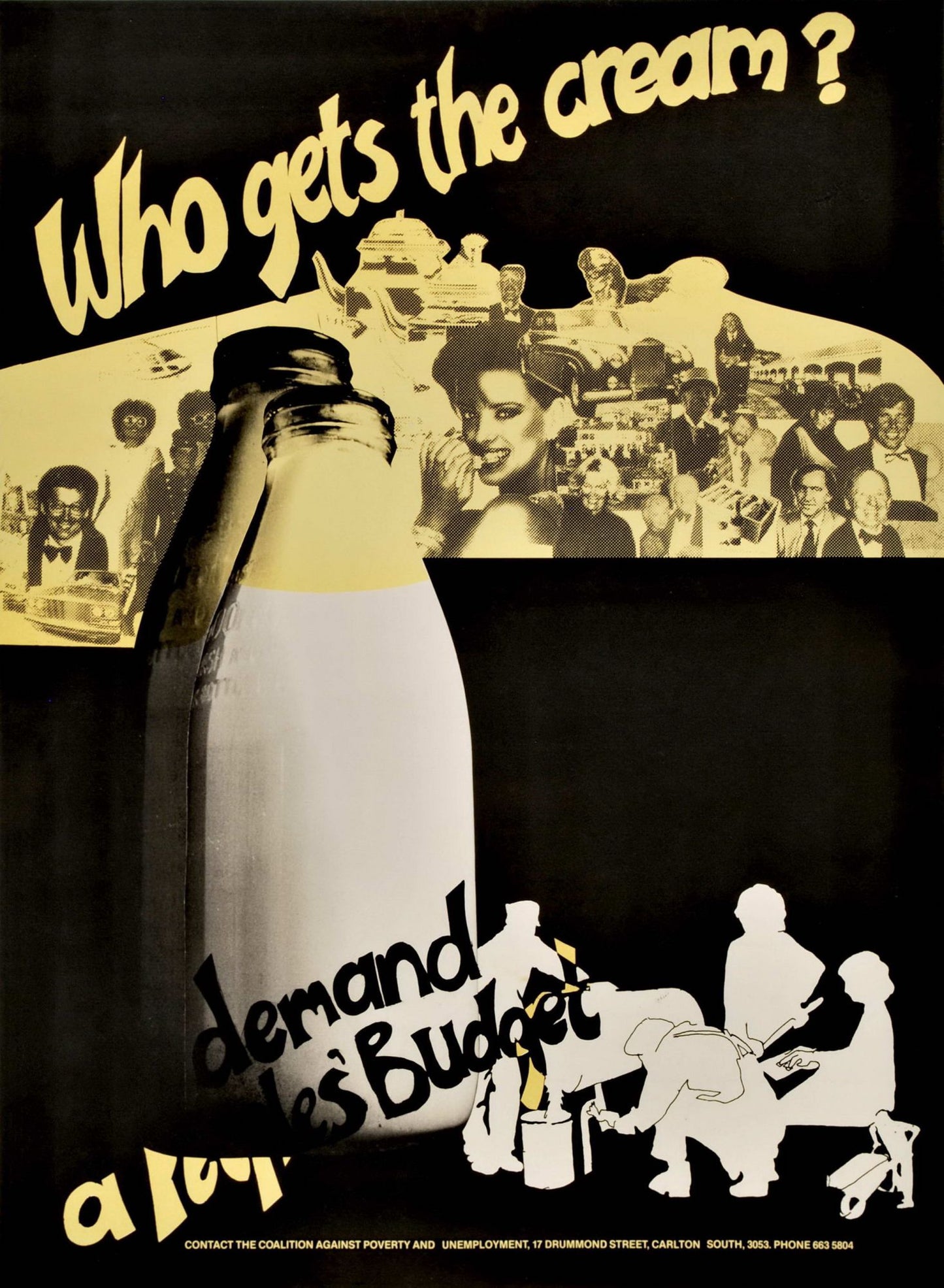 Who Gets The Cream? Demand A People's Budget