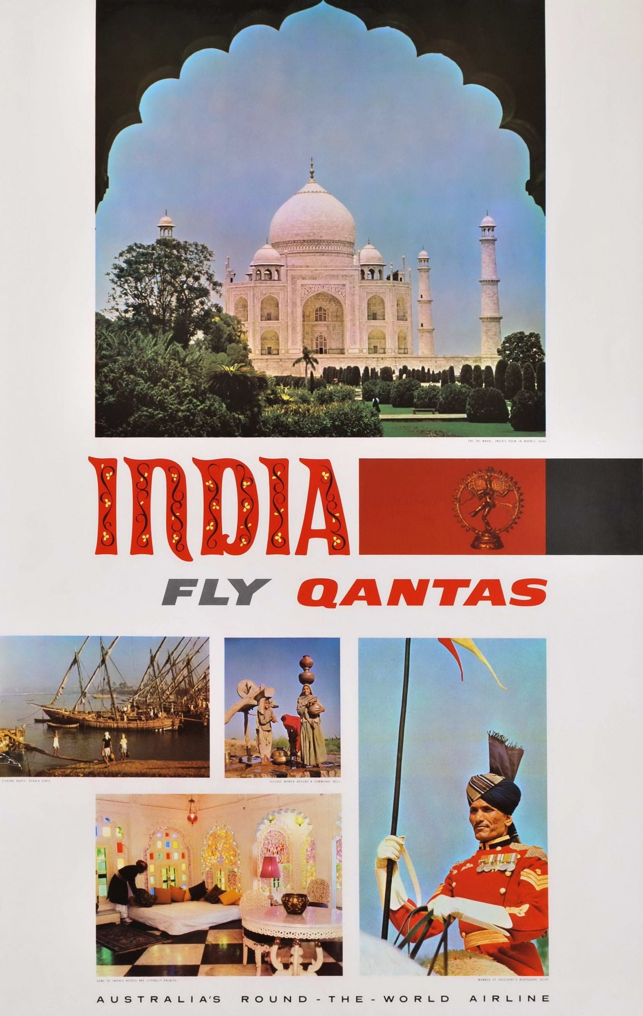 India. Fly Qantas
