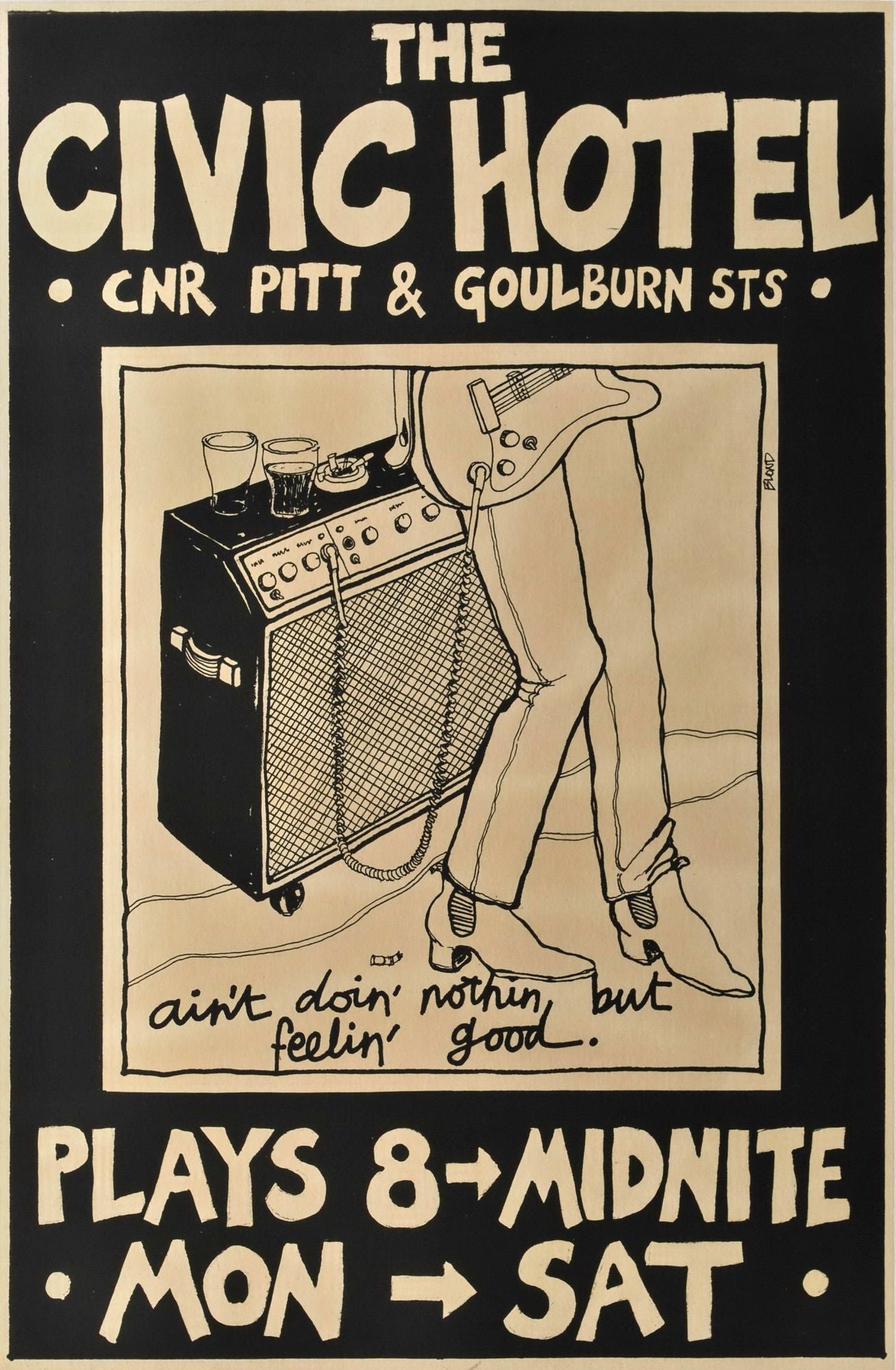 The Civic Hotel. Ain't Doin' Nothin But Feelin' Good