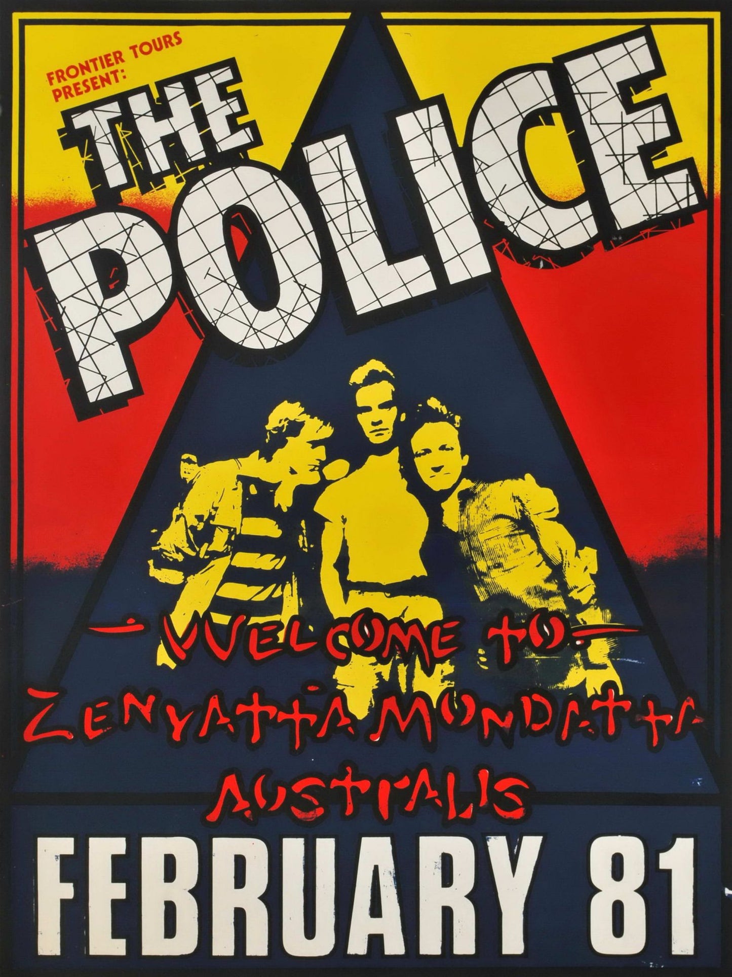 The Police. Welcome To The "Zenyatta Mondatta" Australis