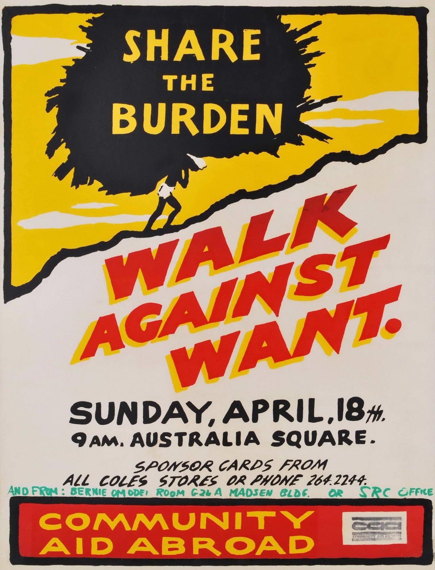 Share The Burden. Walk Against Want