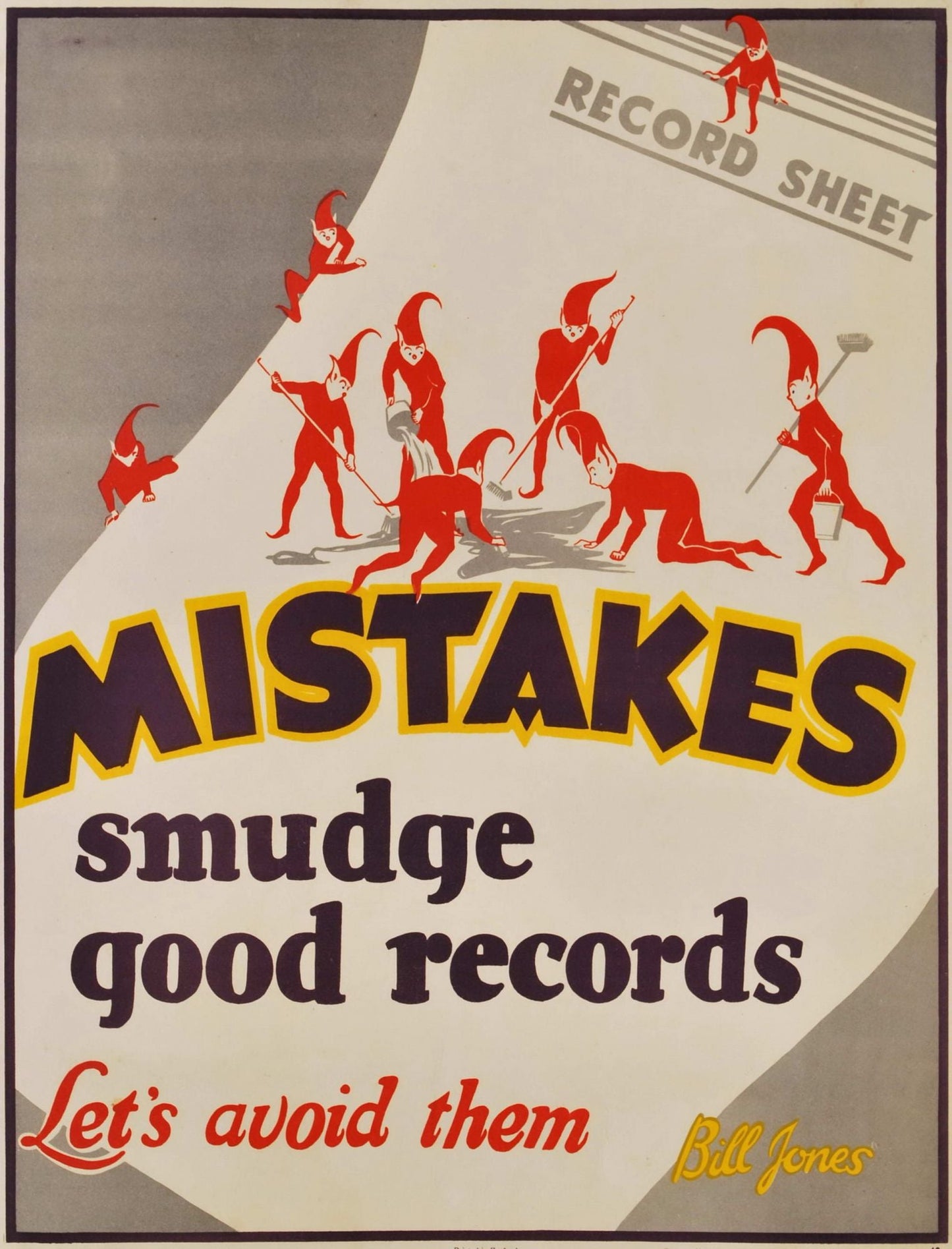 Mistakes Smudge Good Records. Let's Avoid Them