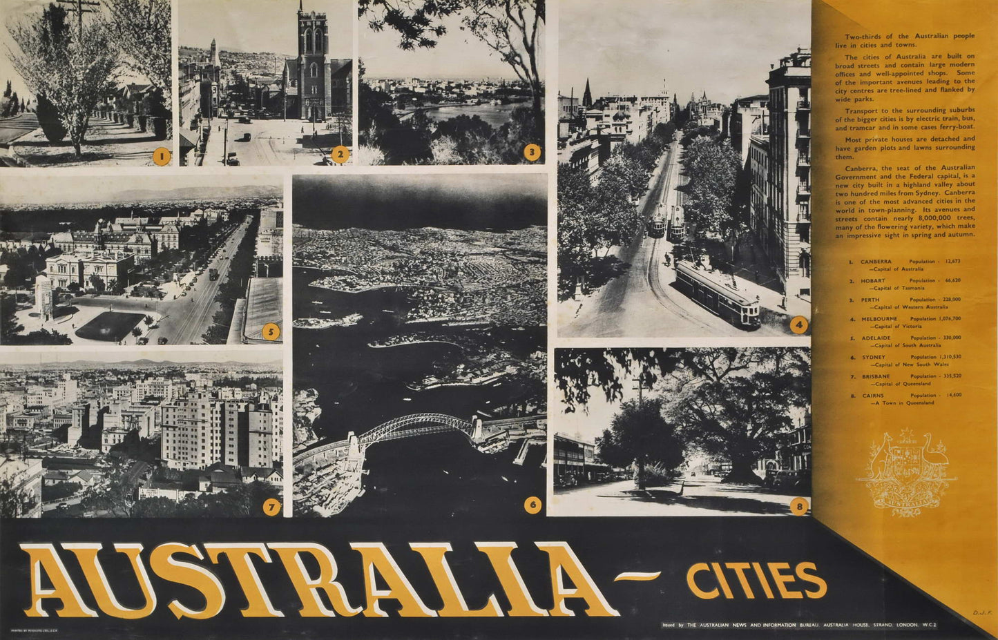 Australia. Cities