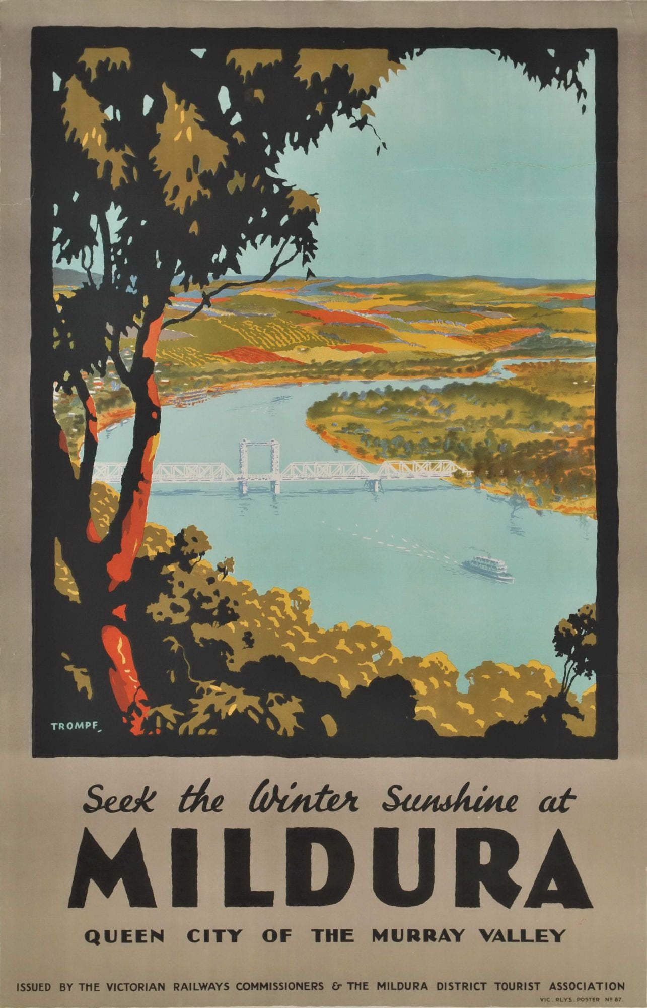Seek The Winter Sunshine At Mildura, Queen City Of The Murray Valley