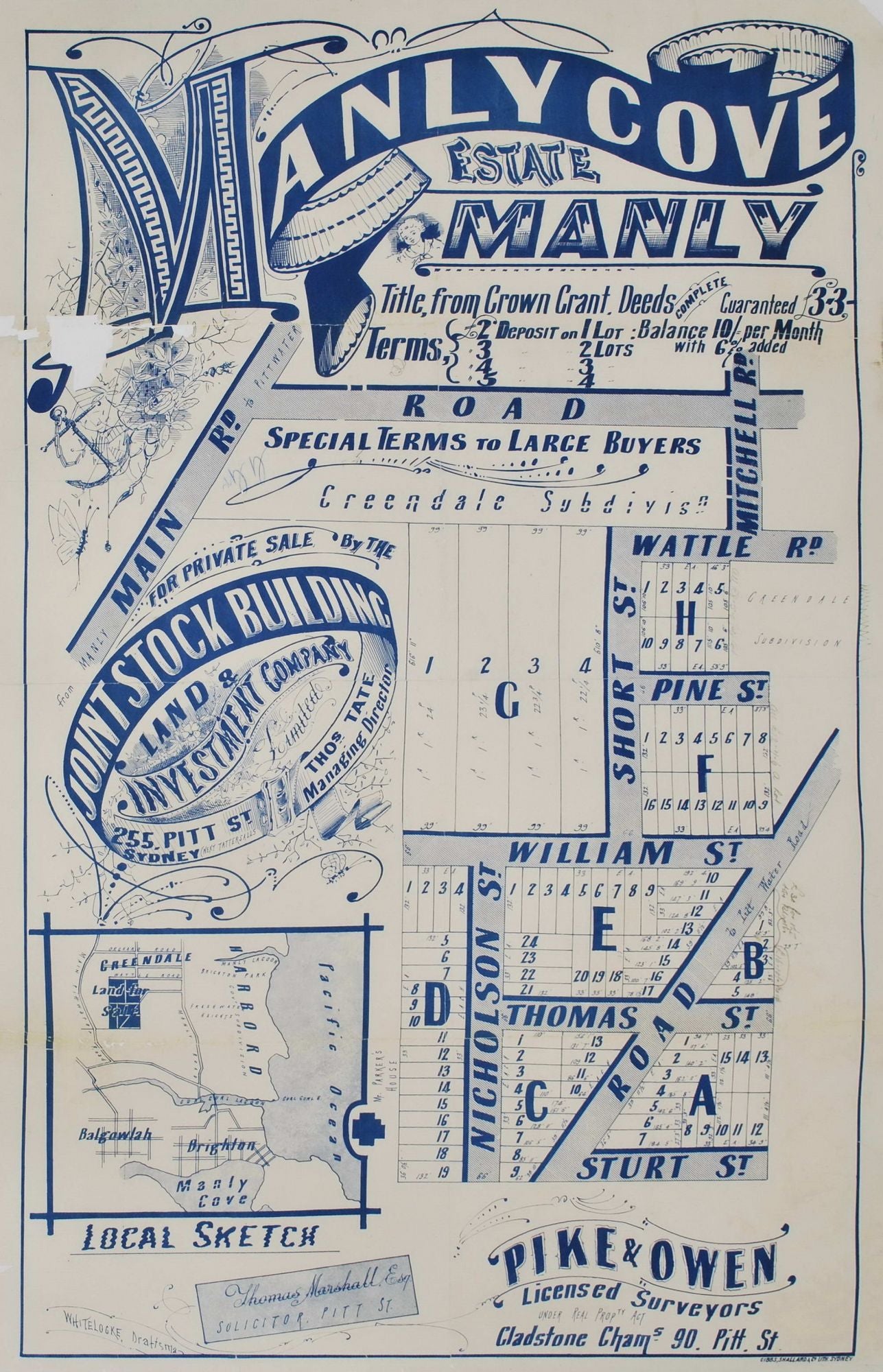 Manly Cove Estate, Manly