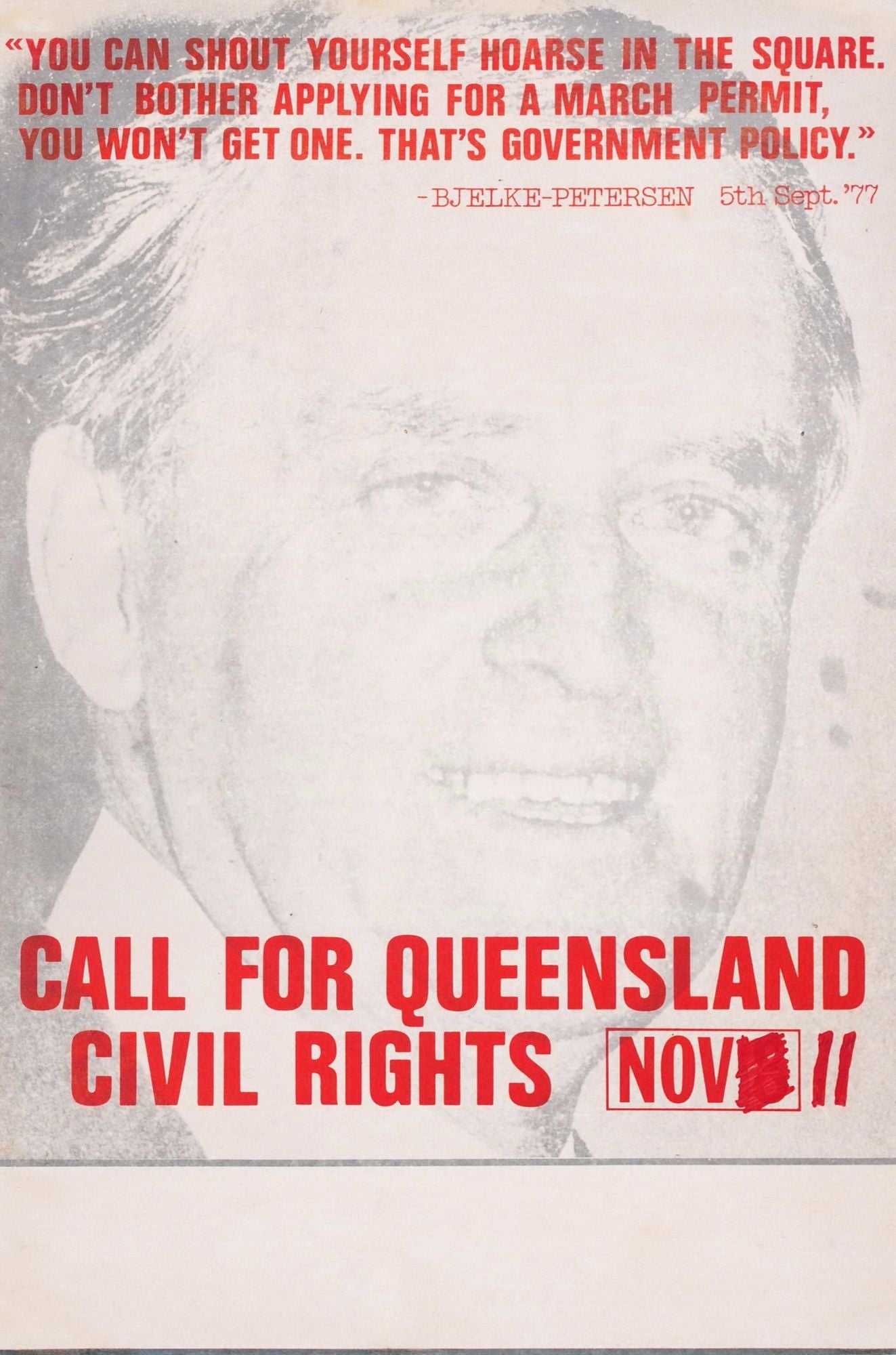 Call For Queensland Civil Rights