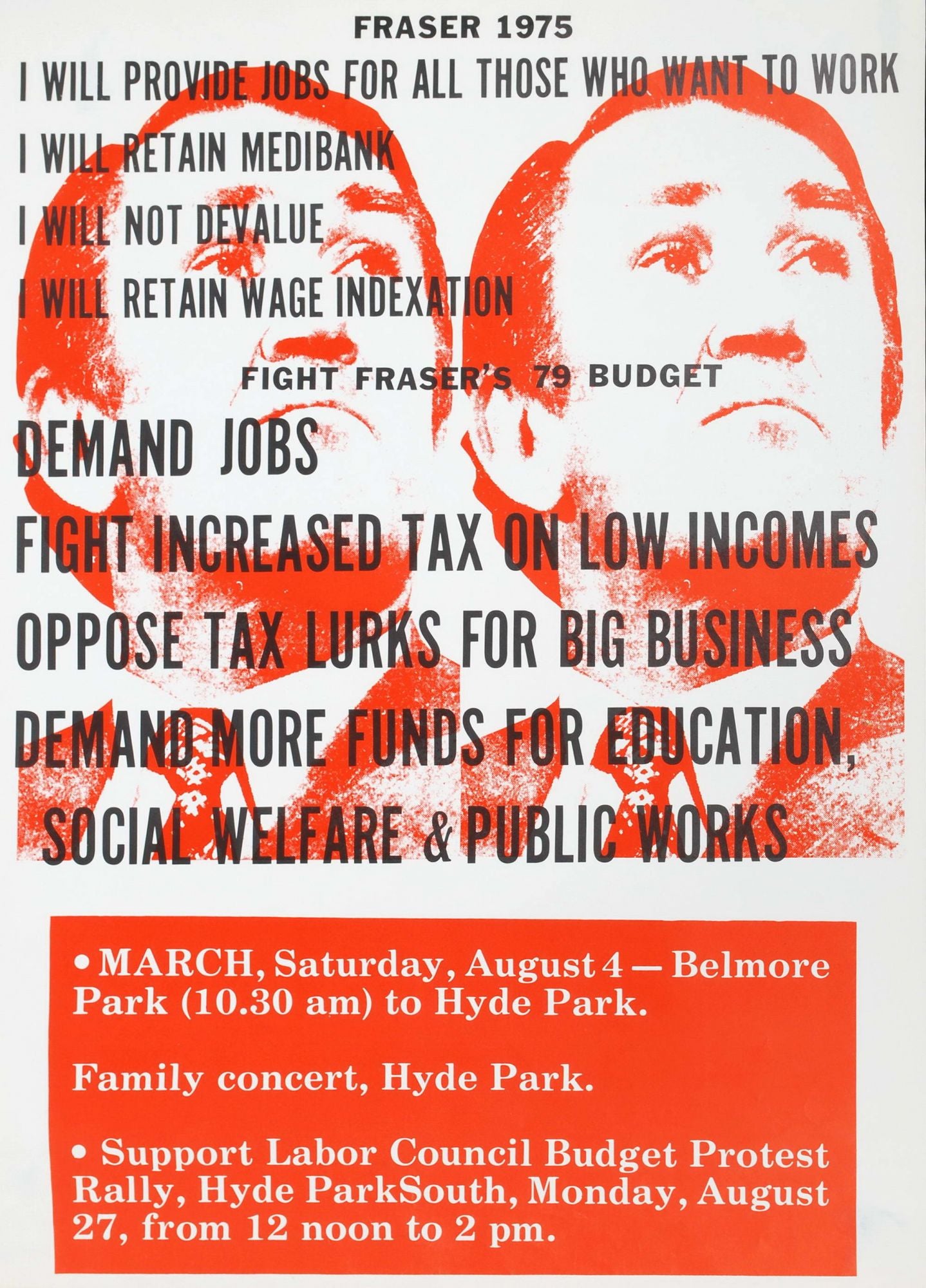 Fight Fraser's '79 Budget