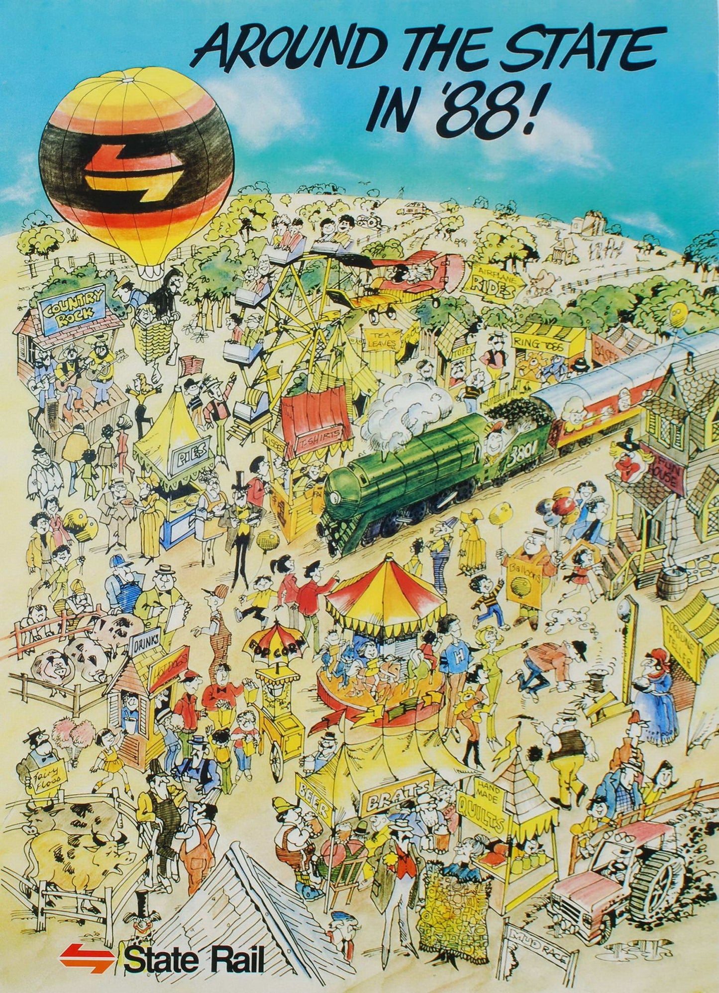 Around The State In '88!