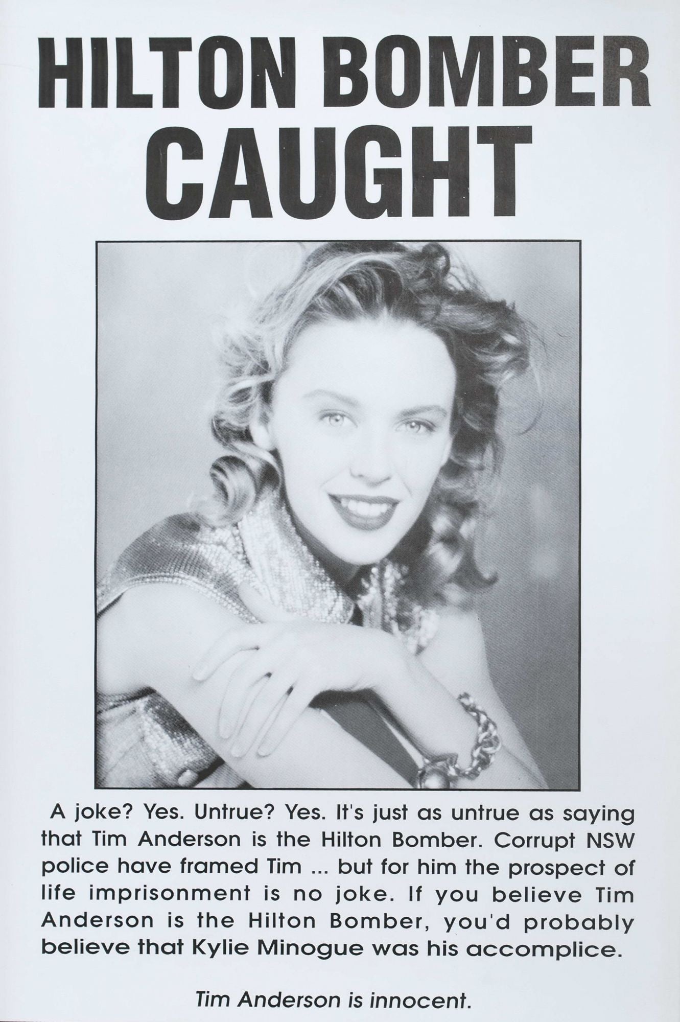 Hilton Bomber Caught