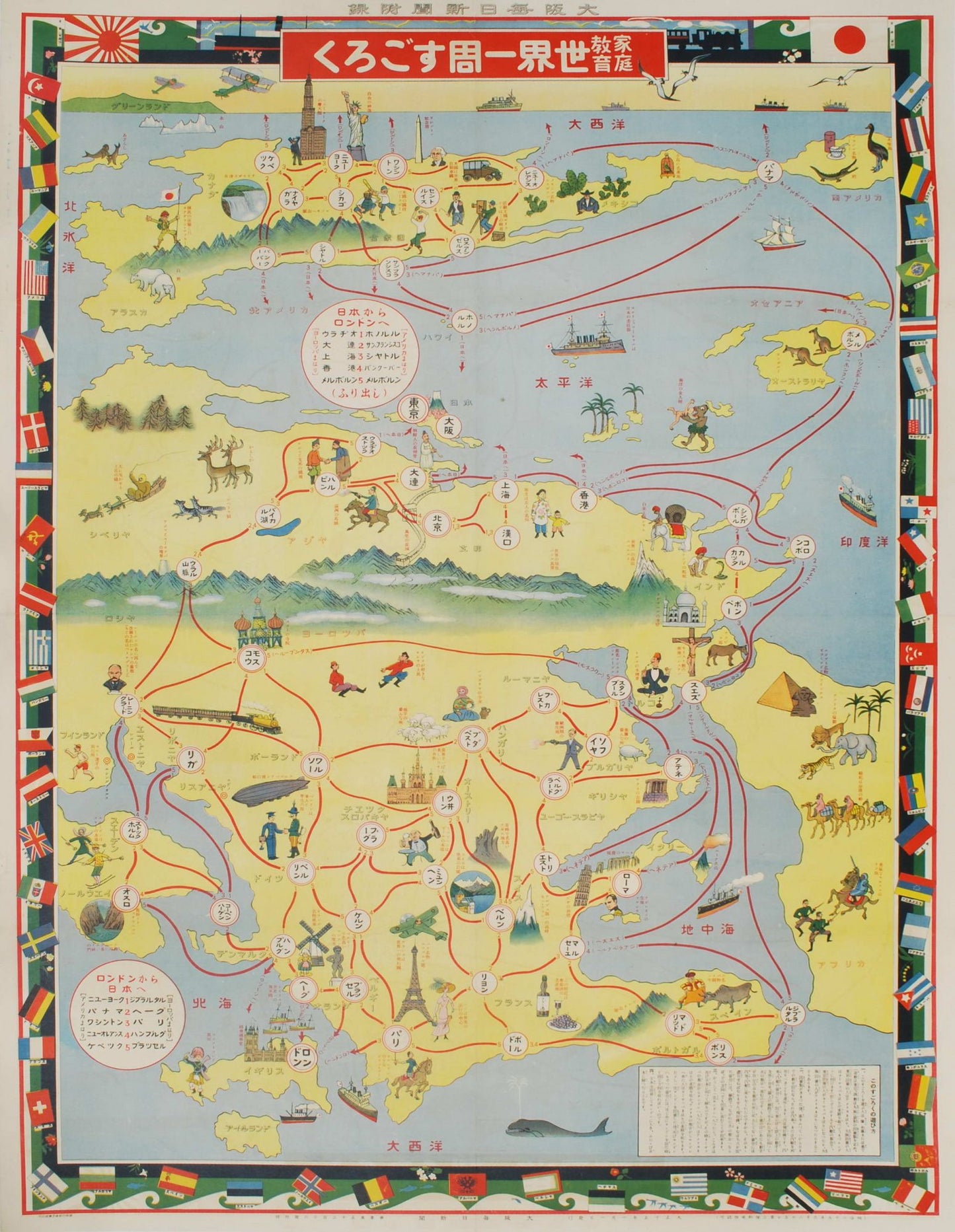 (Home Education: Around The World Board Game)