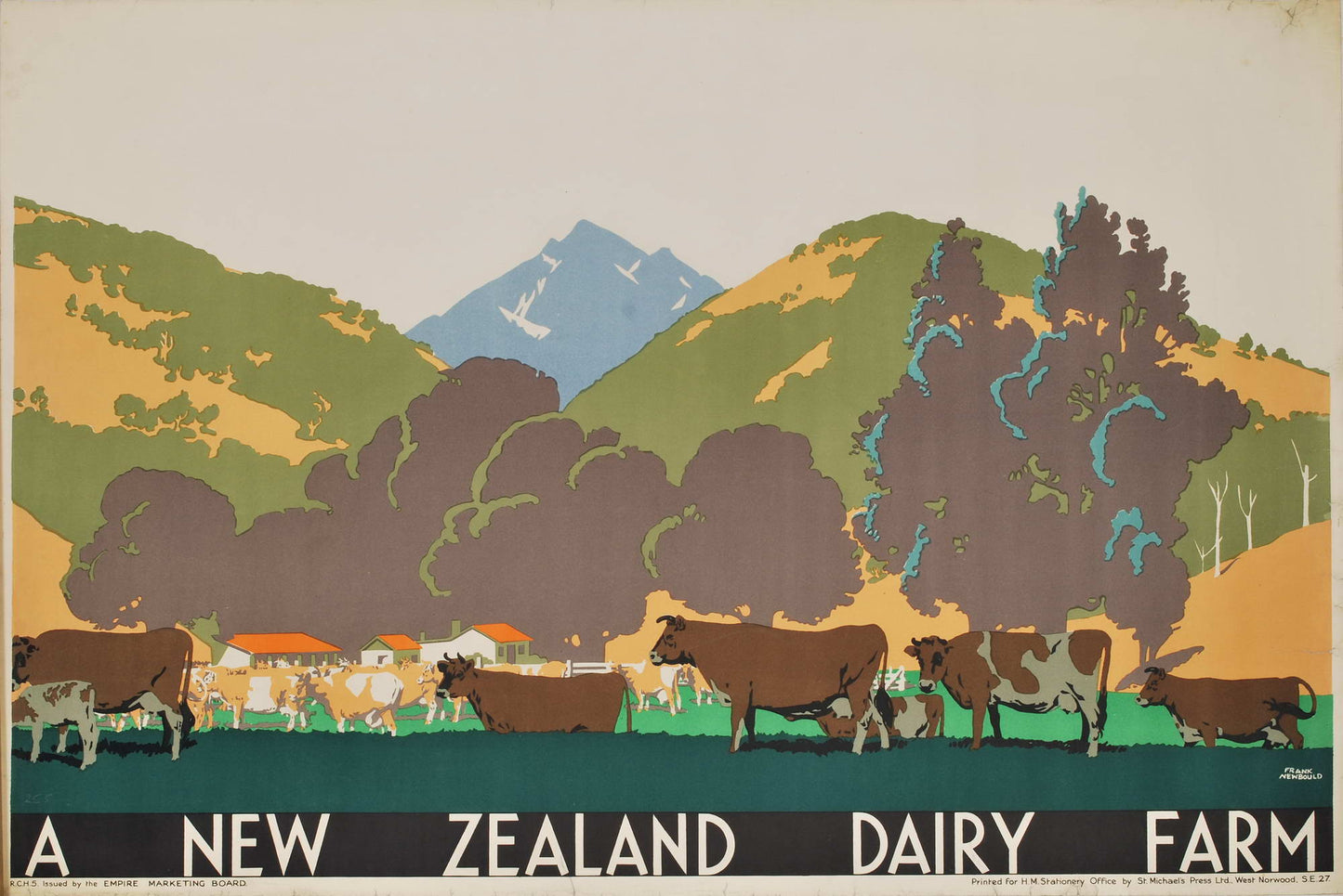 A New Zealand Dairy Farm
