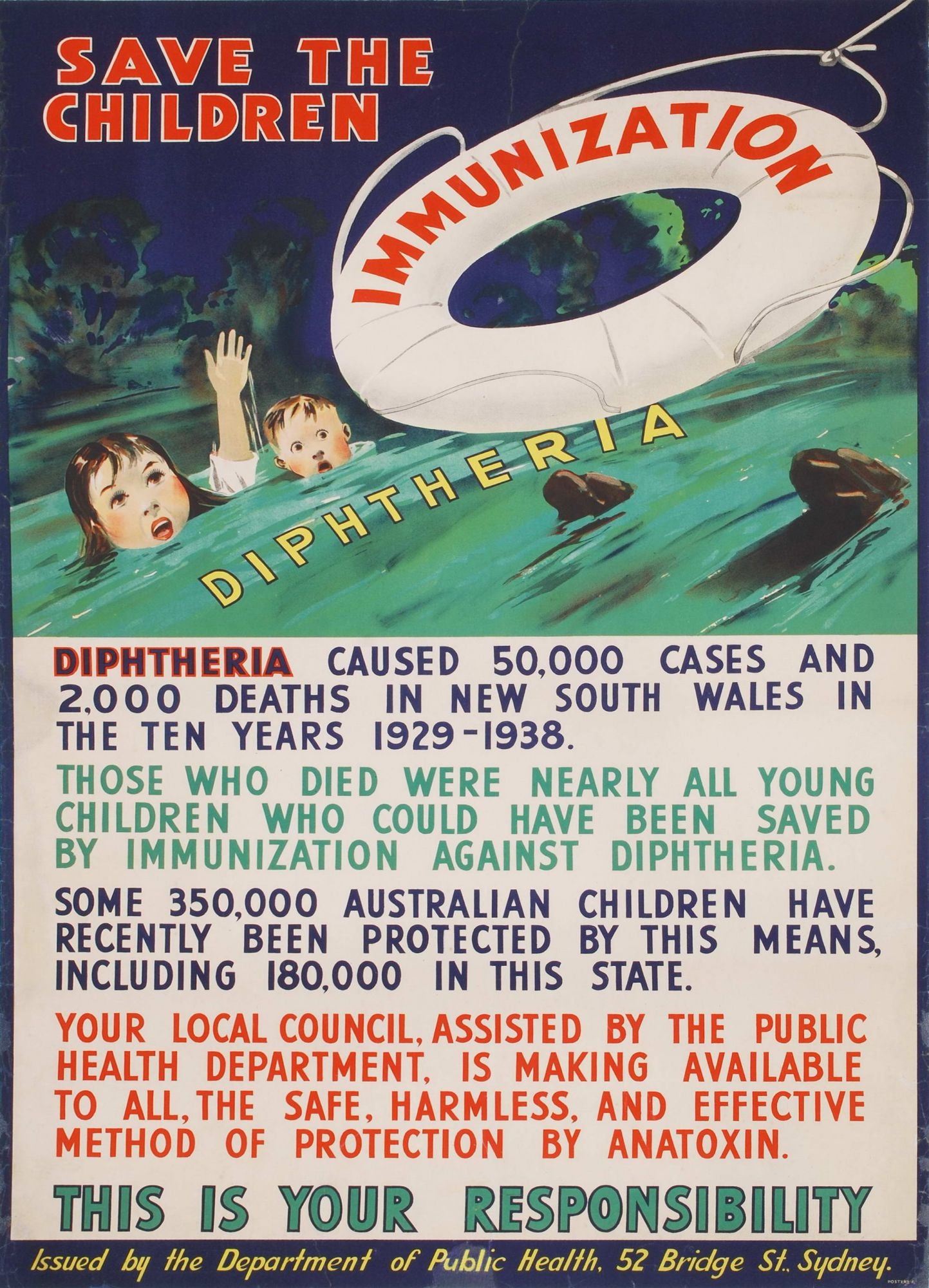 Save The Children. Diphtheria Immunization