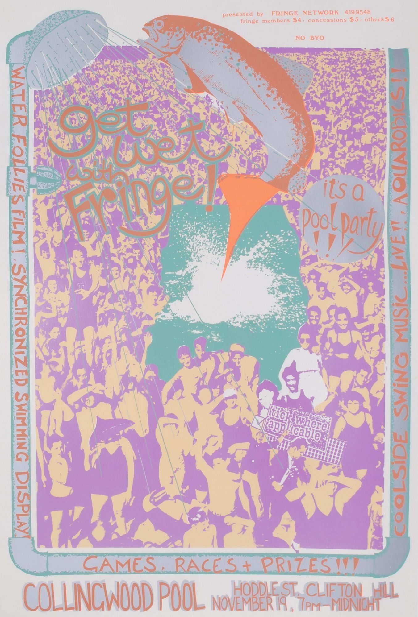 Get Wet With With Fringe! It's A Pool Party!!!