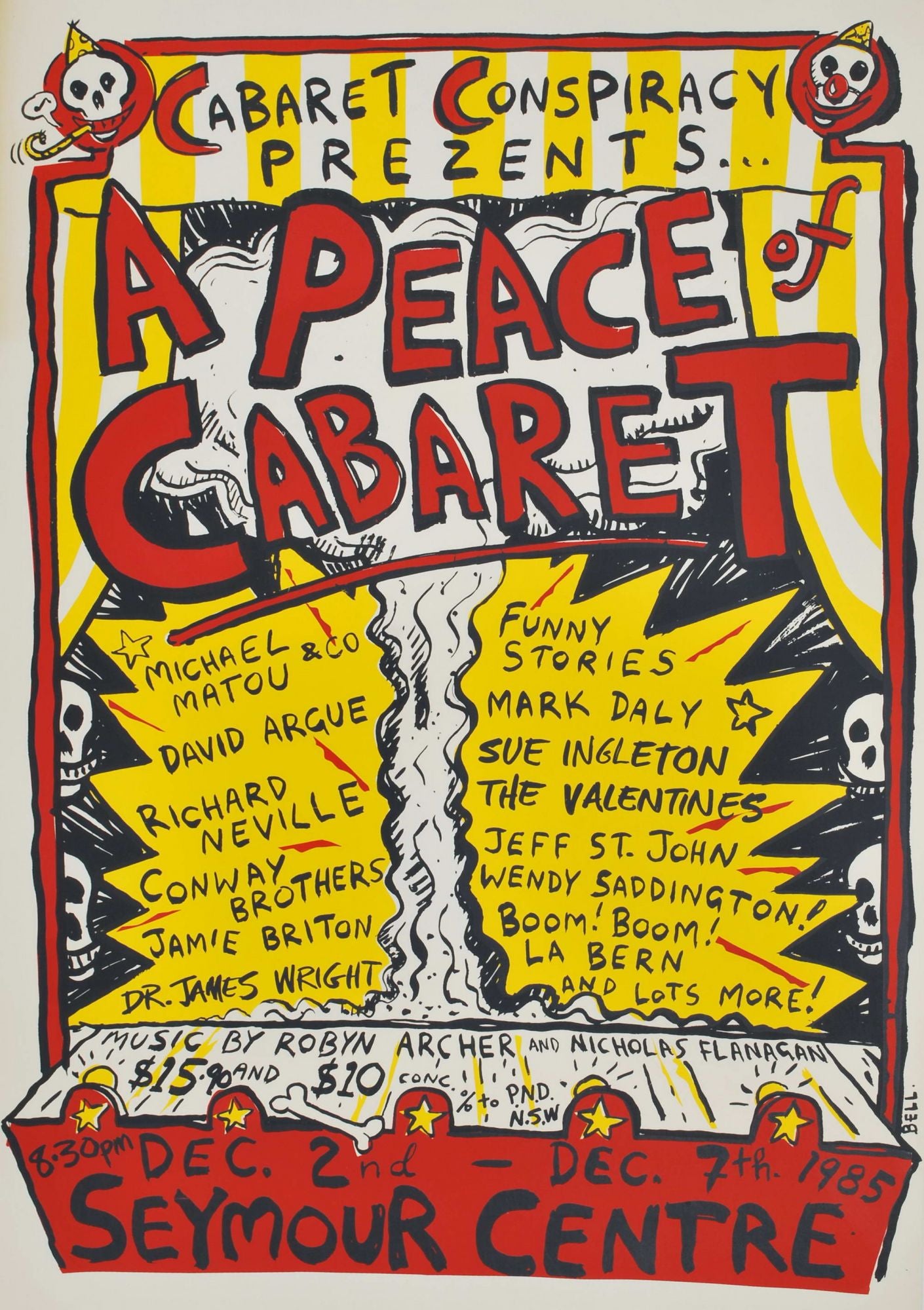 Cabaret Conspiracy Prezents "A Peace Of Cabaret"