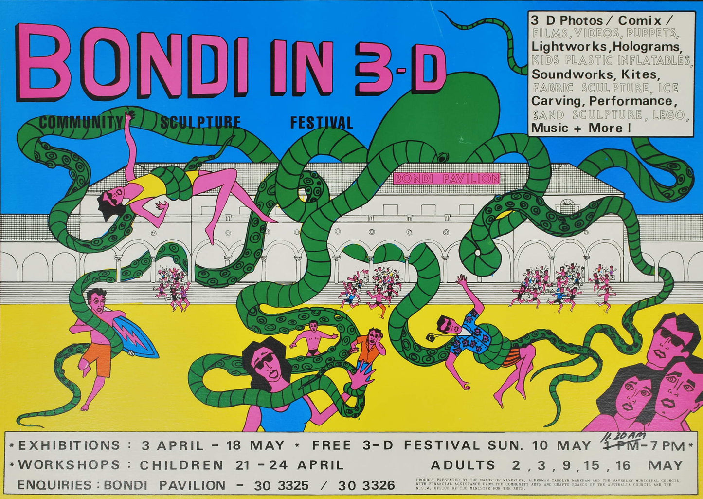 Bondi In 3-D. Community Sculpture Festival