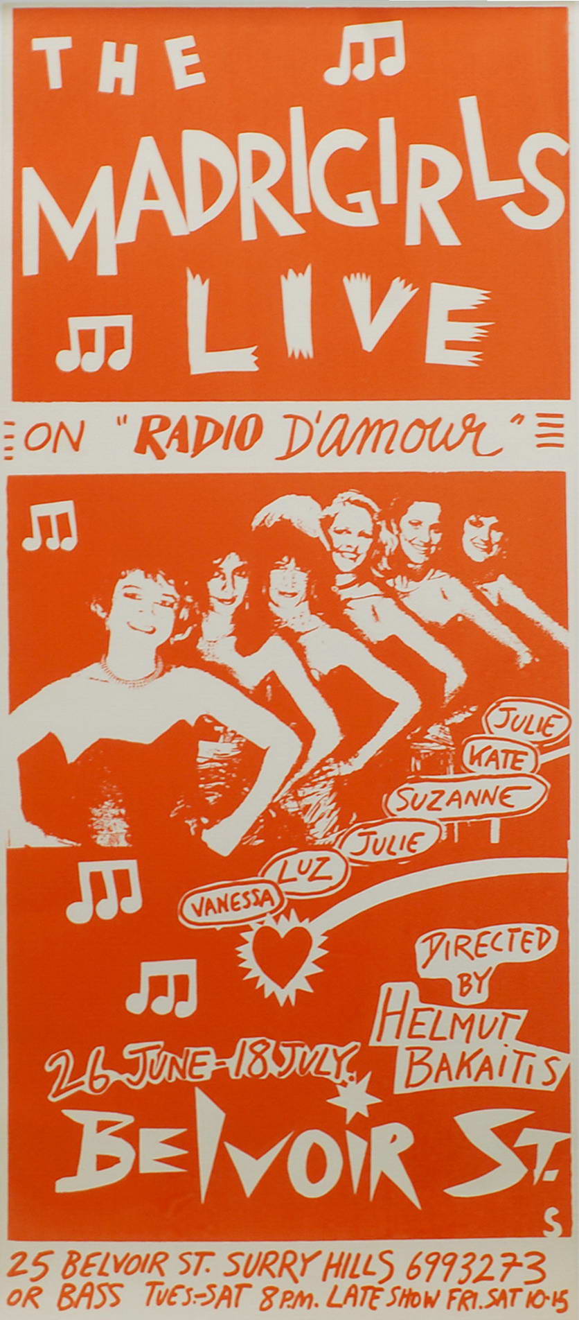 The Madrigirls Live On "Radio D'amour"