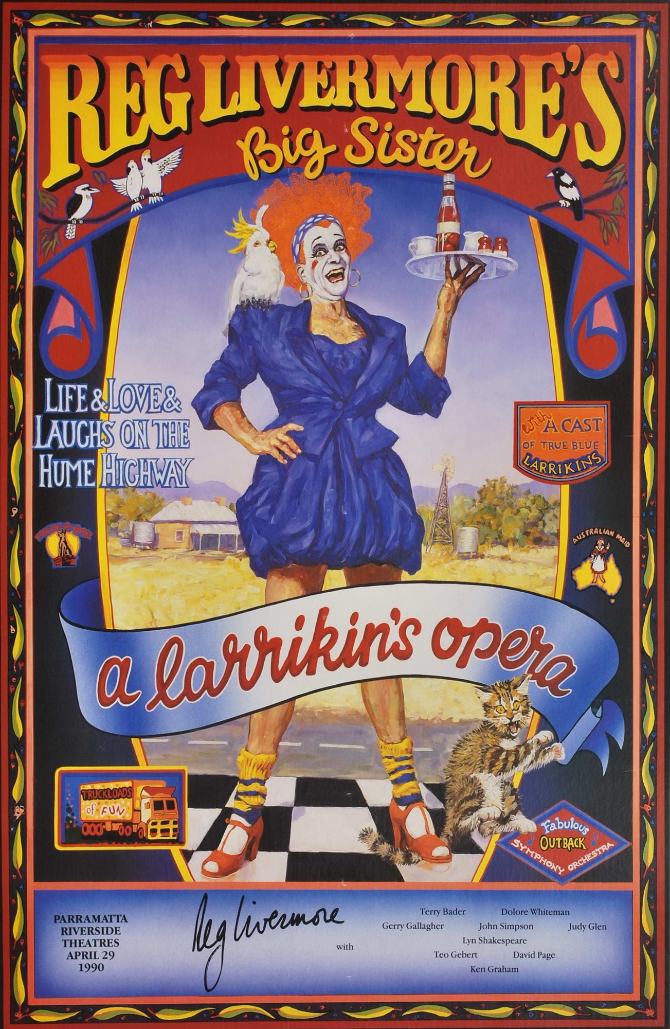 Reg Livermore's Big Sister: A Larrikin's Opera