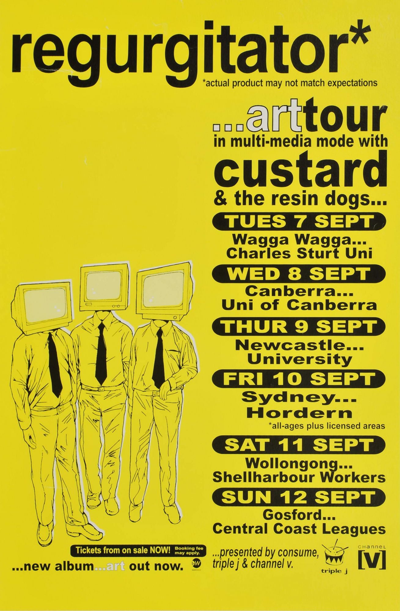 Regurgitator "Art" Tour