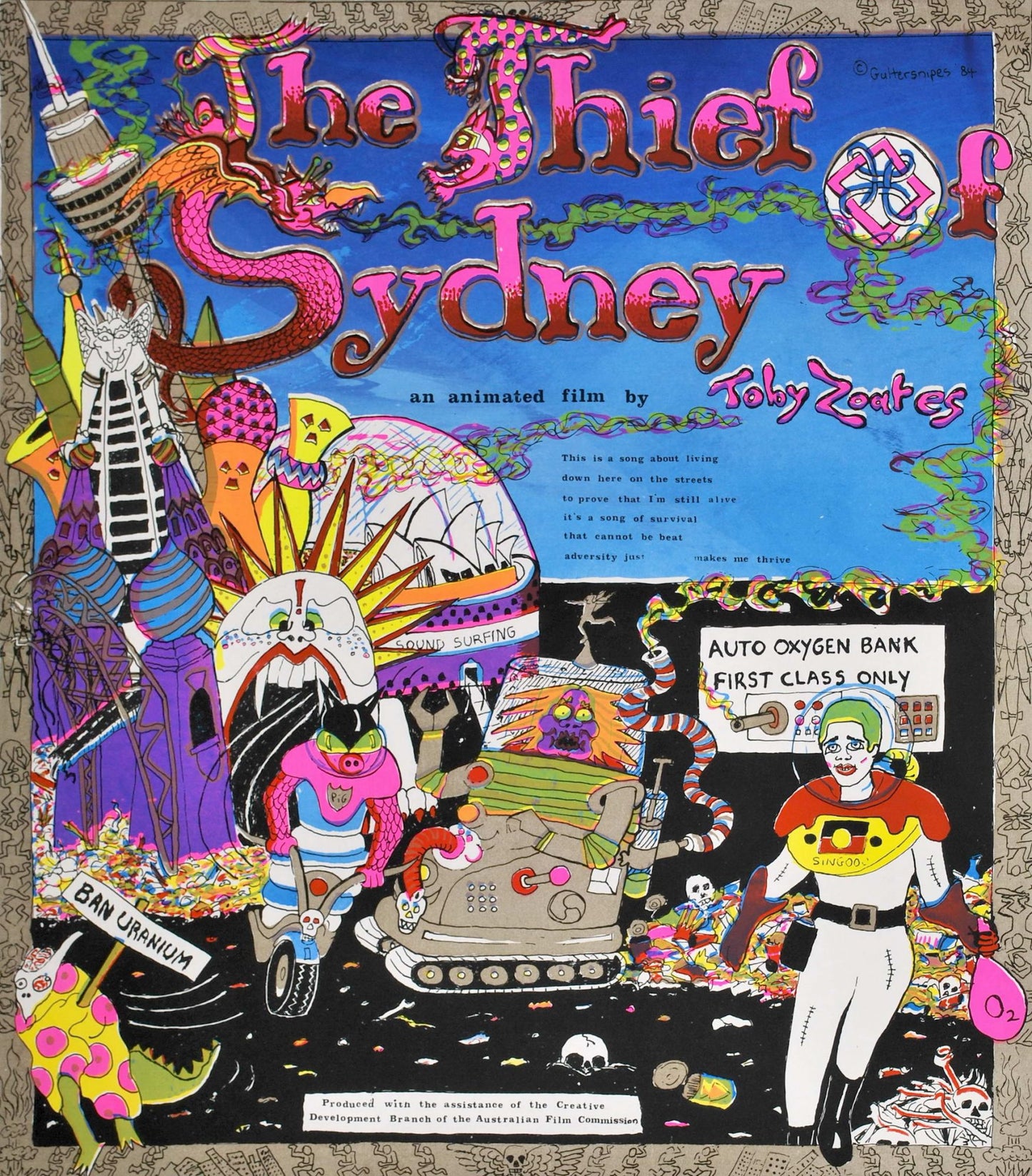 "The Thief Of Sydney." An Animated Film By Toby Zoates