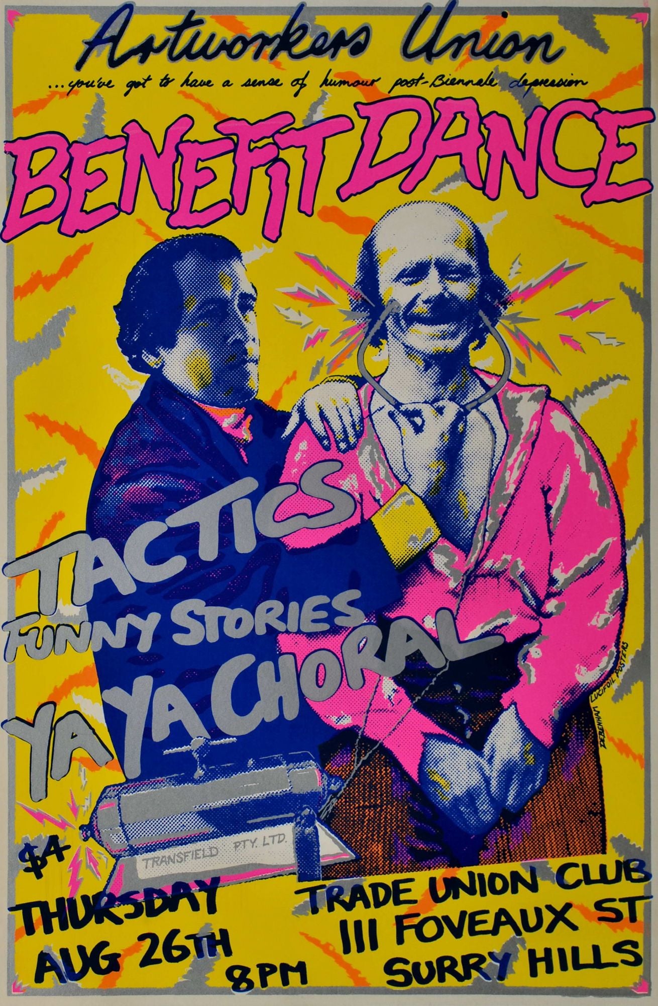 Artworkers Union Benefit Dance