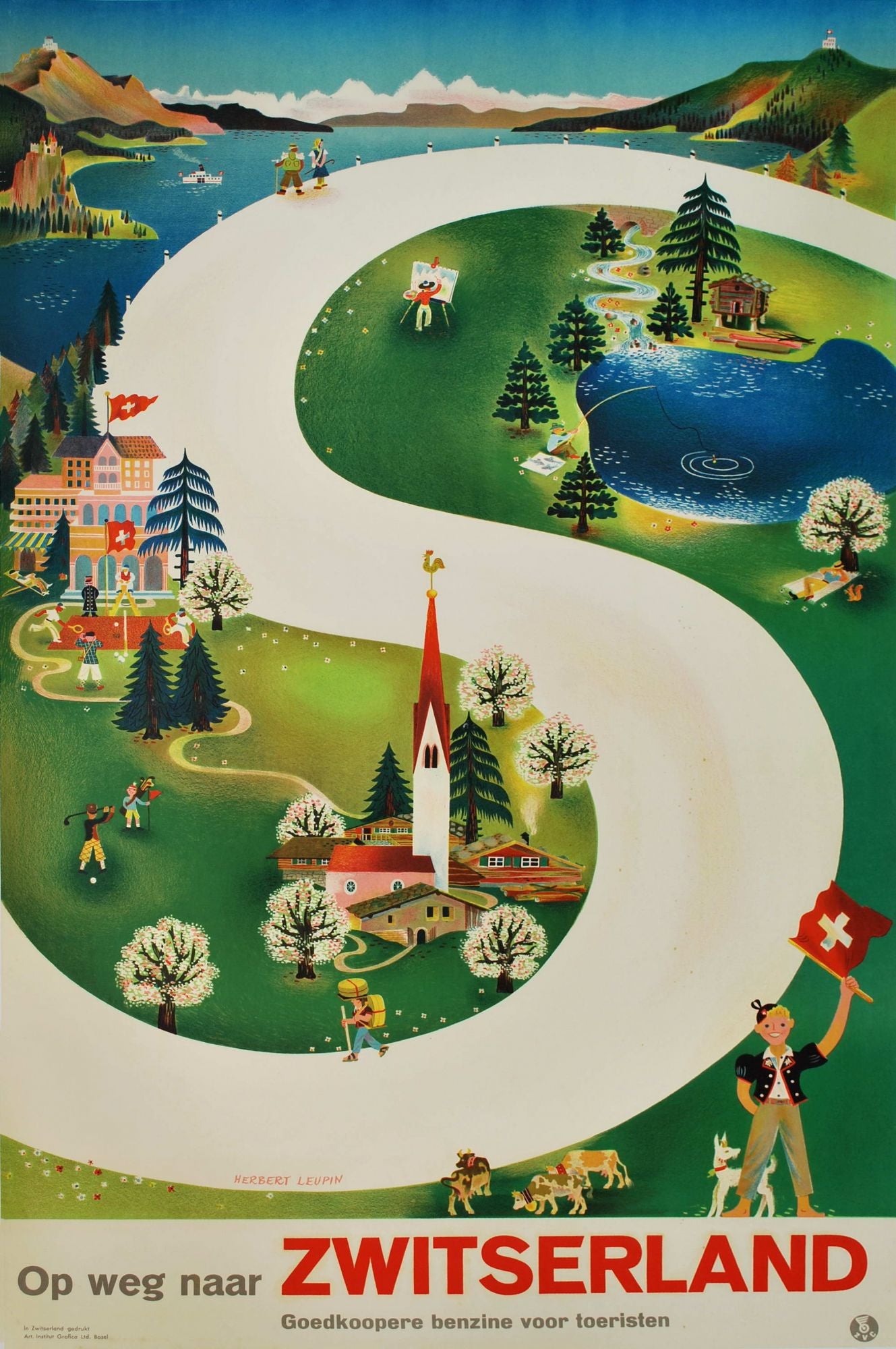 Op Weg Naar Zwitserland (On The Way To Switzerland)