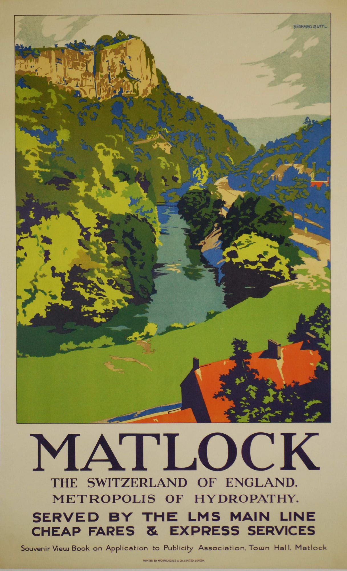 Matlock. The Switzerland Of England