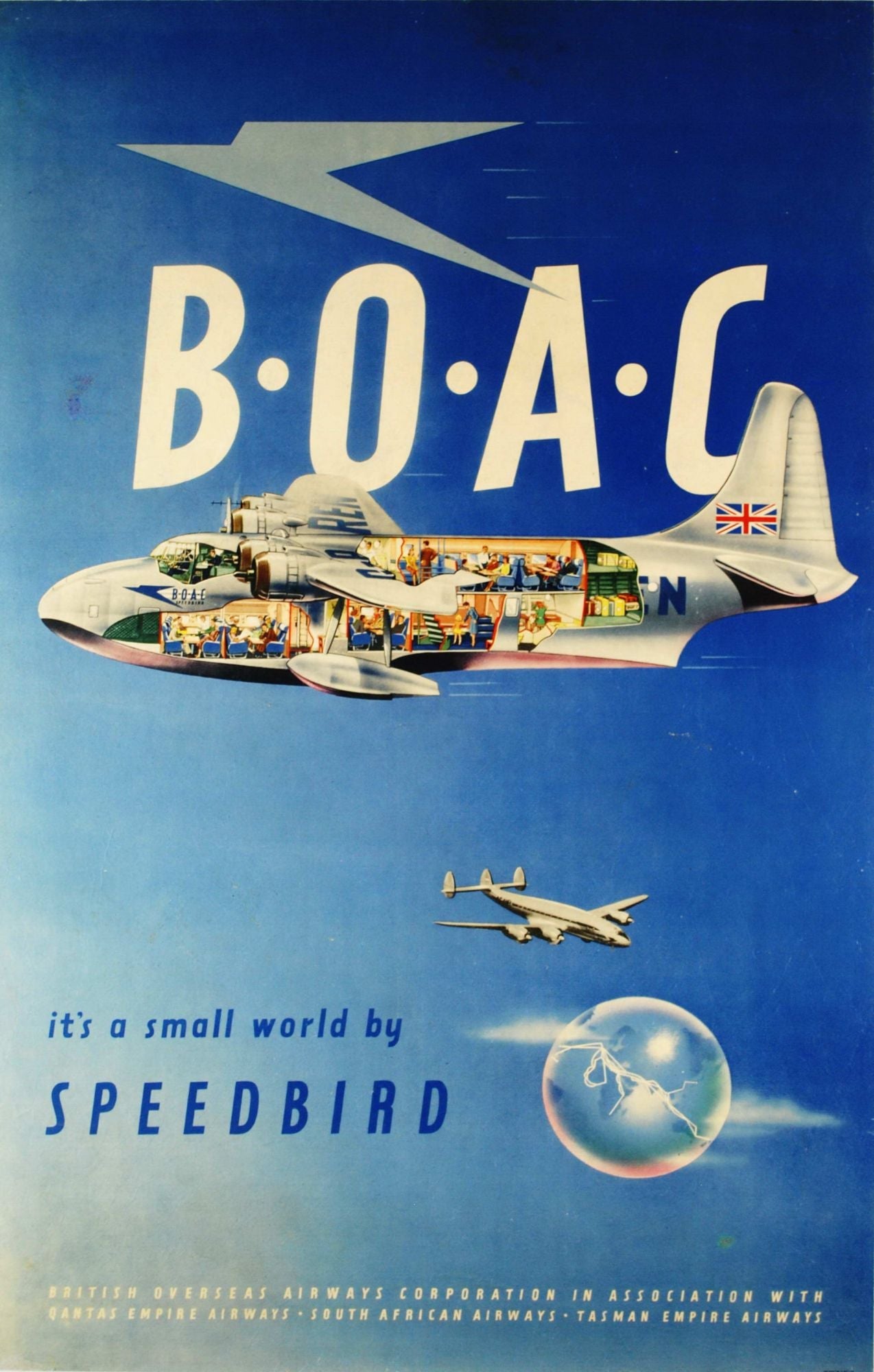 BOAC. It's A Small World By Speedbird