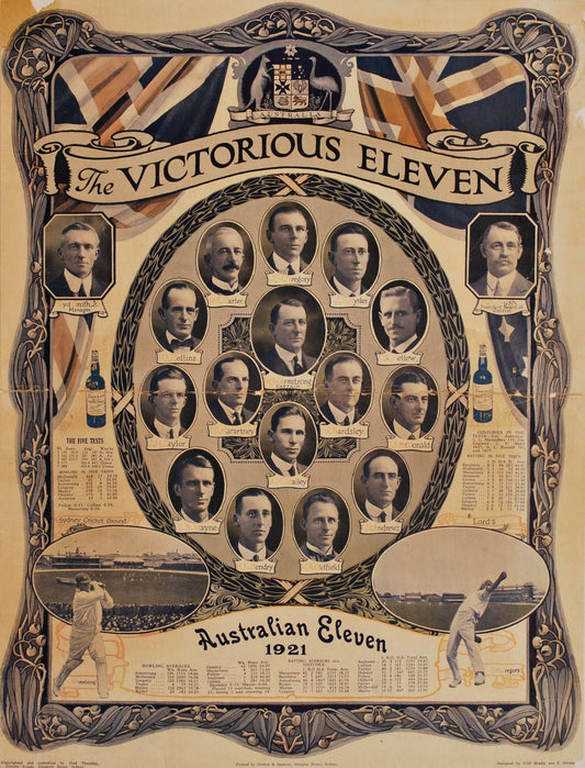 The Victorious Eleven [Australian Cricket Team]