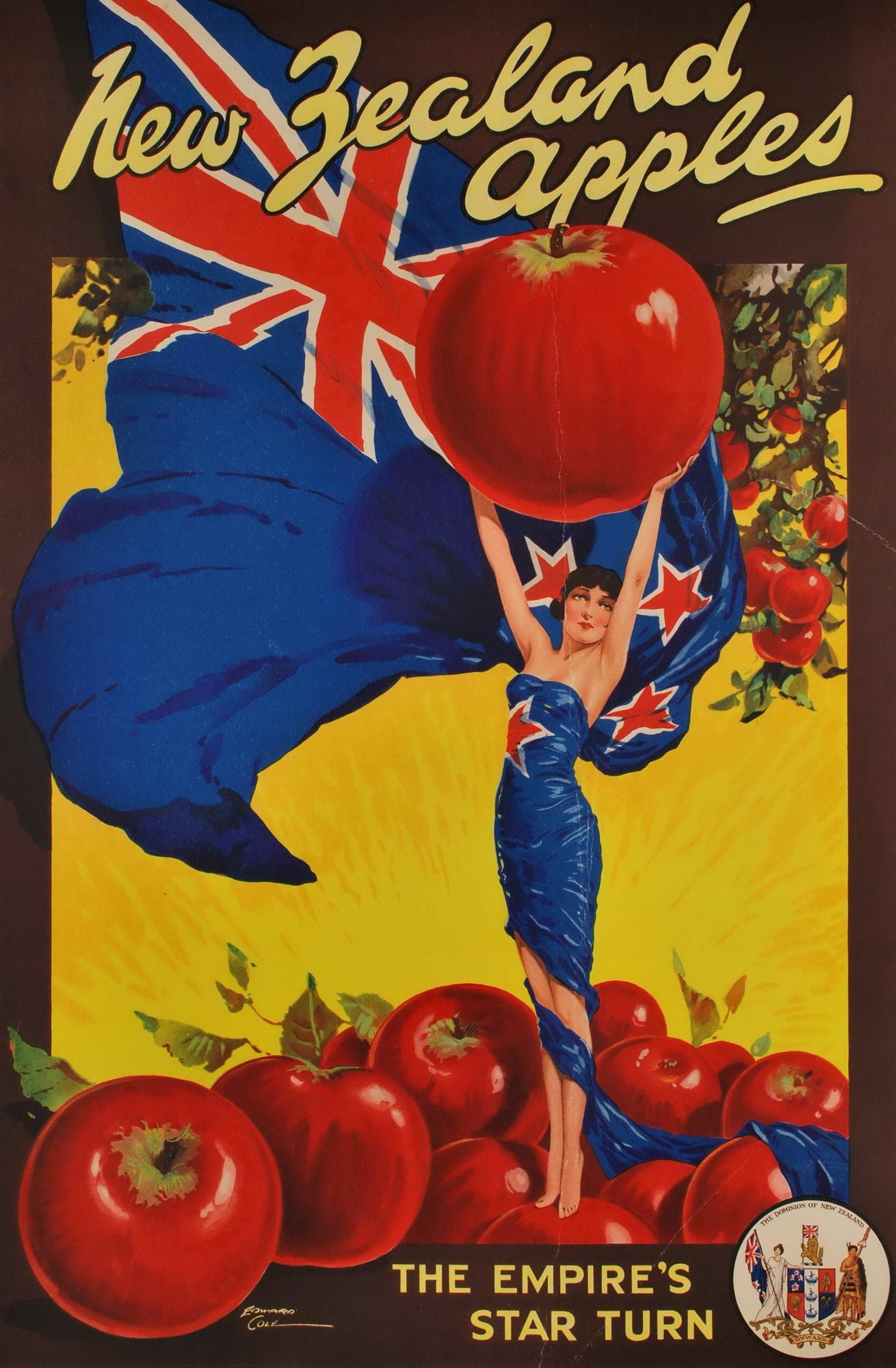New Zealand Apples. The Empire's Star Turn